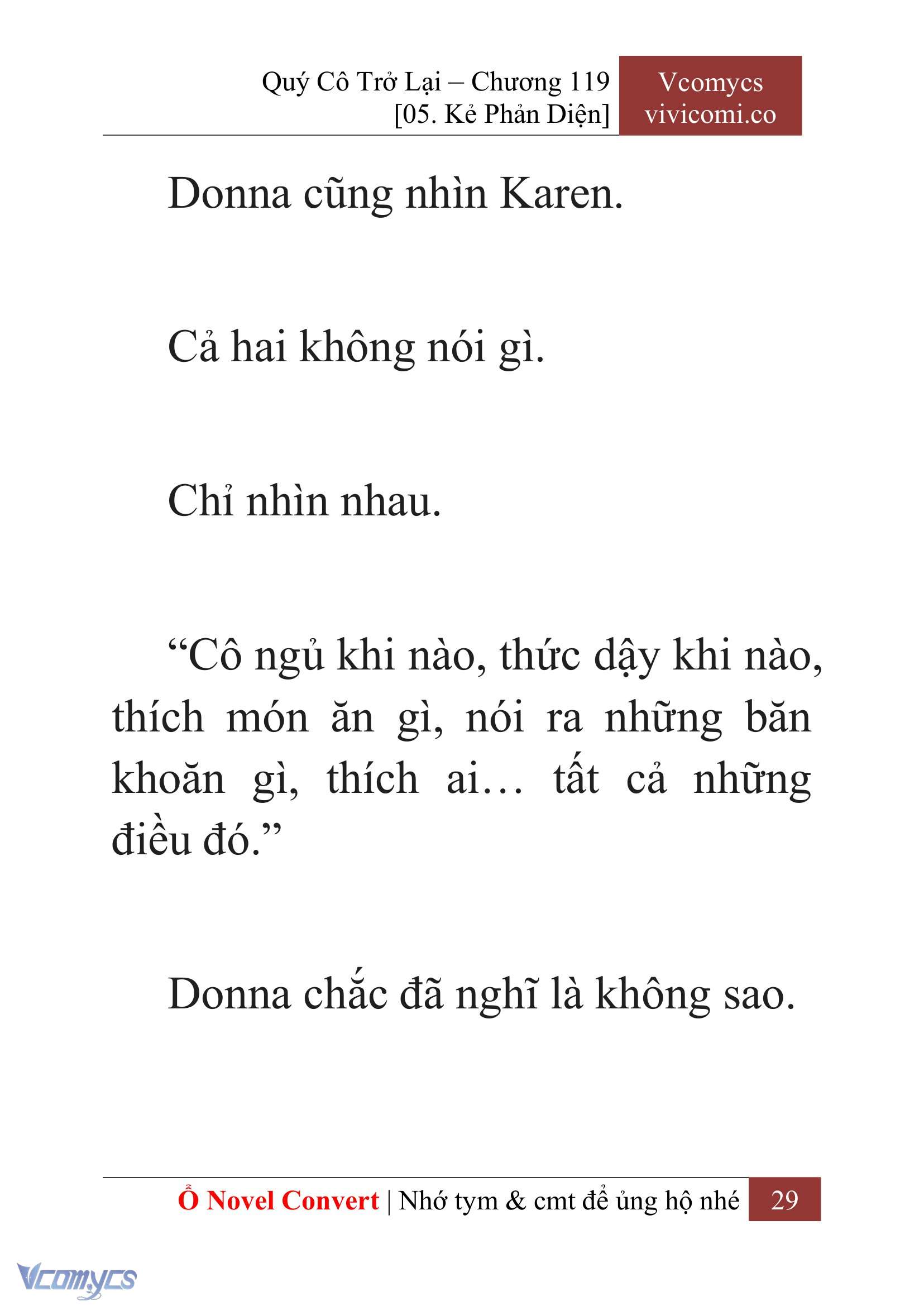 [Novel] Quý Cô Trở Lại Chapter 119 - Trang 32
