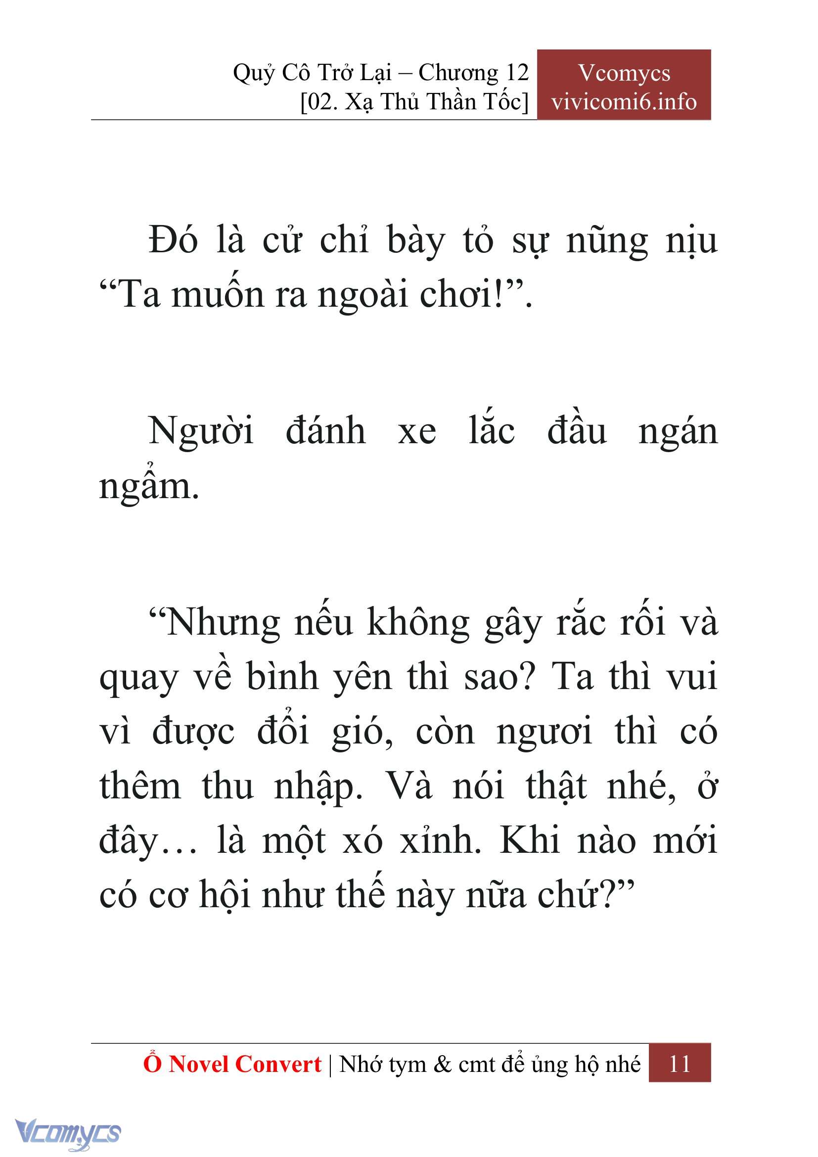 [Novel] Quý Cô Trở Lại Chapter 12 - Trang 14