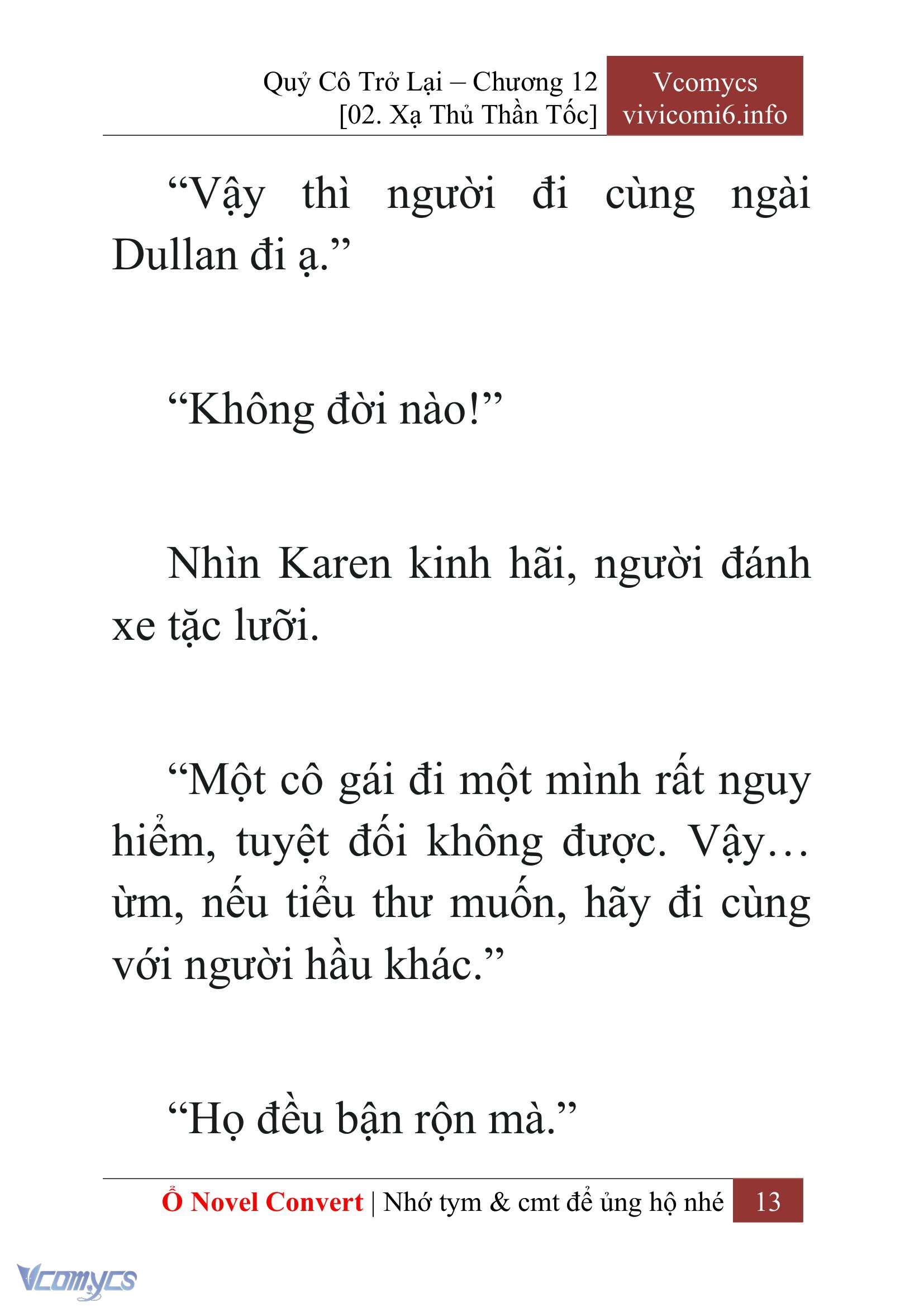 [Novel] Quý Cô Trở Lại Chapter 12 - Trang 16