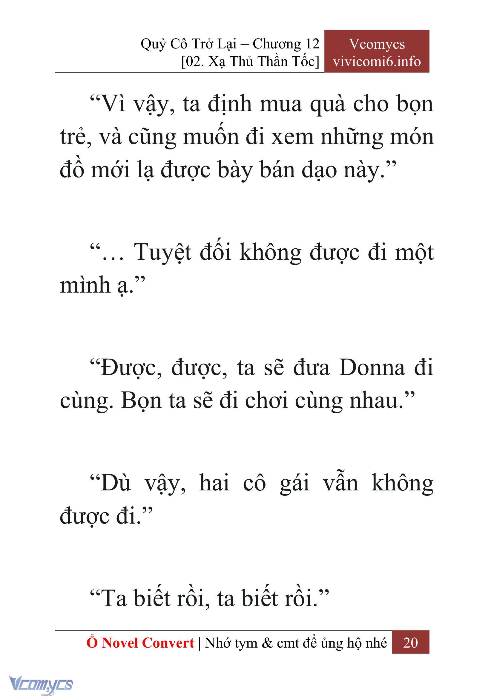 [Novel] Quý Cô Trở Lại Chapter 12 - Trang 23