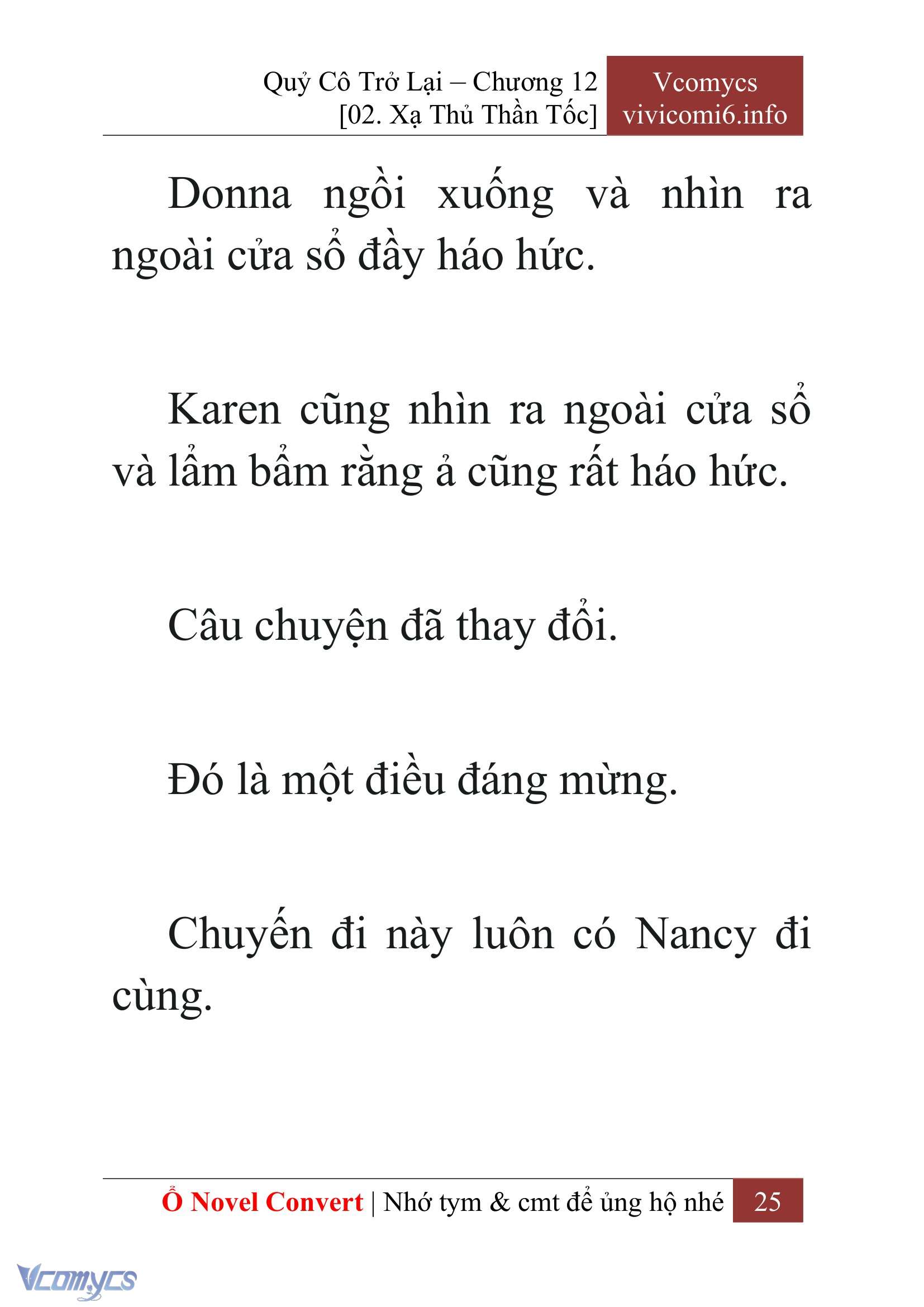 [Novel] Quý Cô Trở Lại Chapter 12 - Trang 28