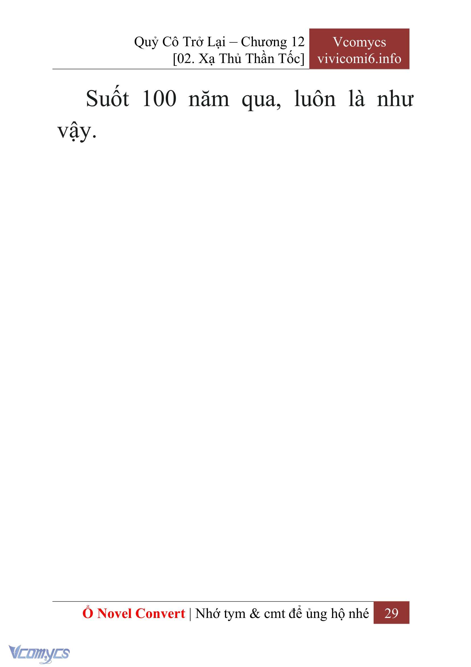 [Novel] Quý Cô Trở Lại Chapter 12 - Trang 32