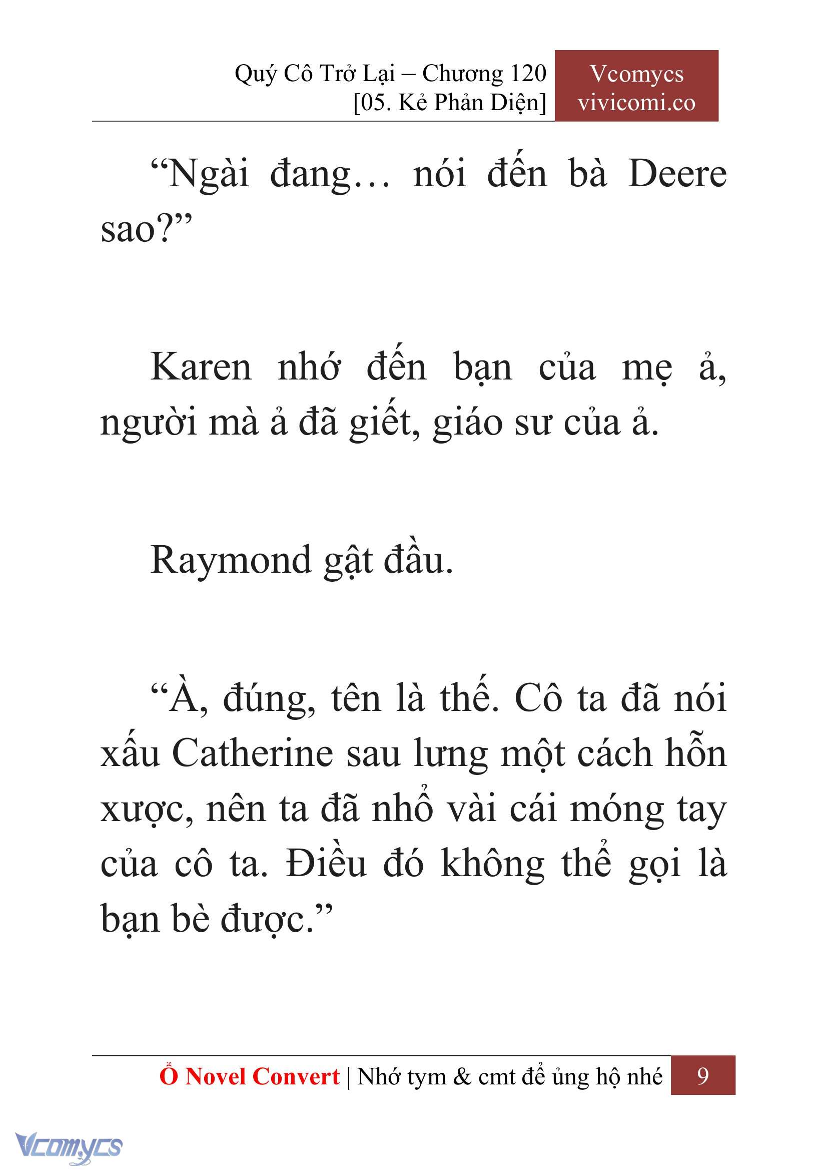 [Novel] Quý Cô Trở Lại Chapter 120 - Trang 12