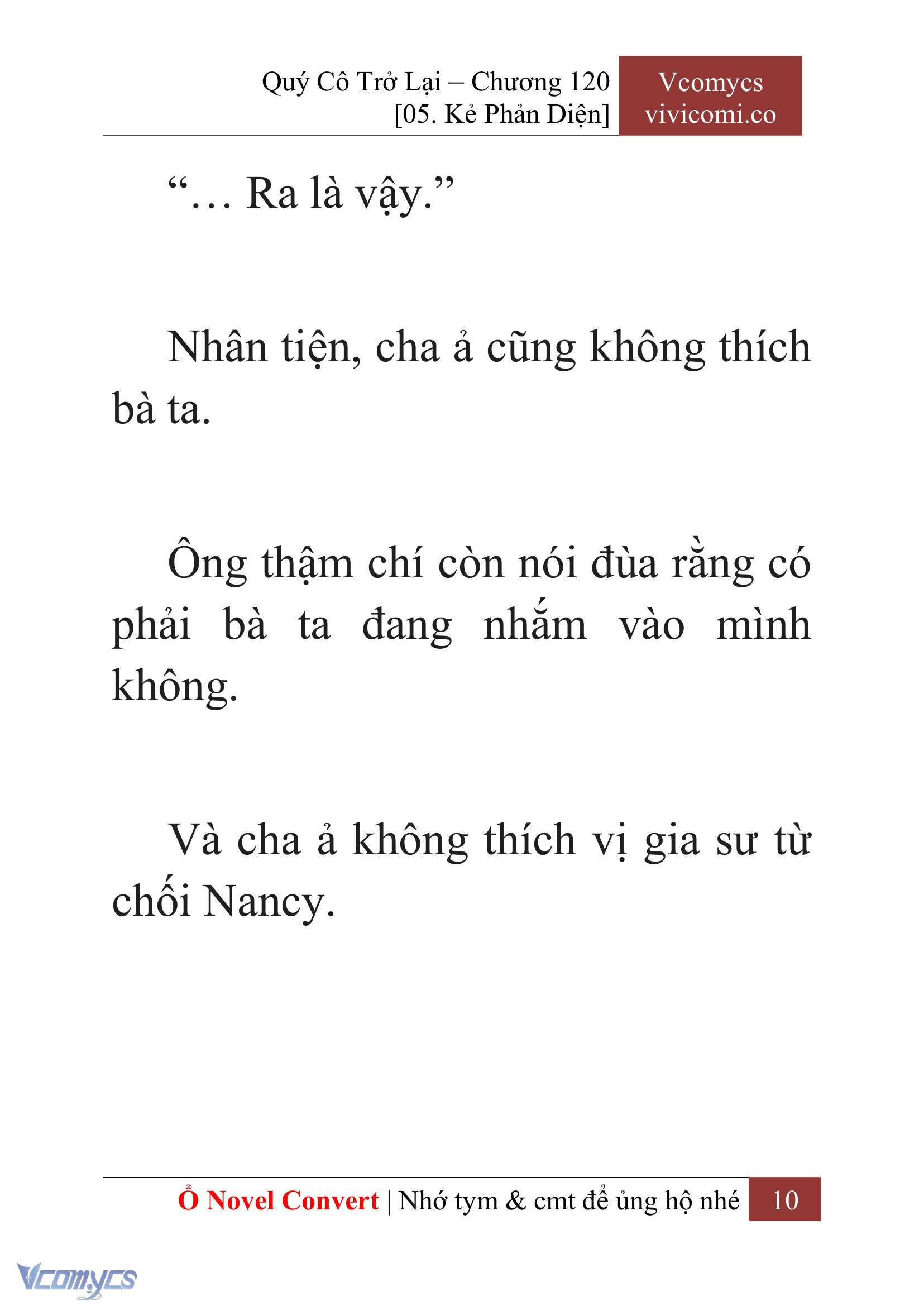 [Novel] Quý Cô Trở Lại Chapter 120 - Trang 13
