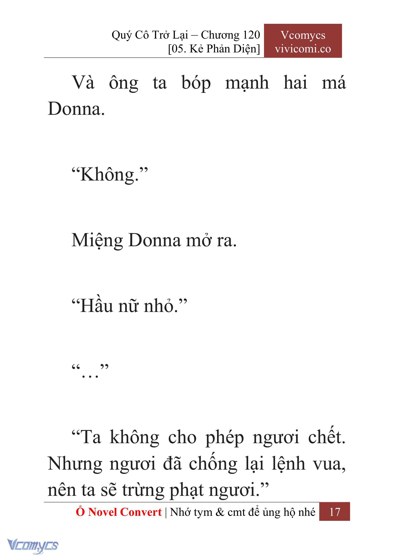 [Novel] Quý Cô Trở Lại Chapter 120 - Trang 20