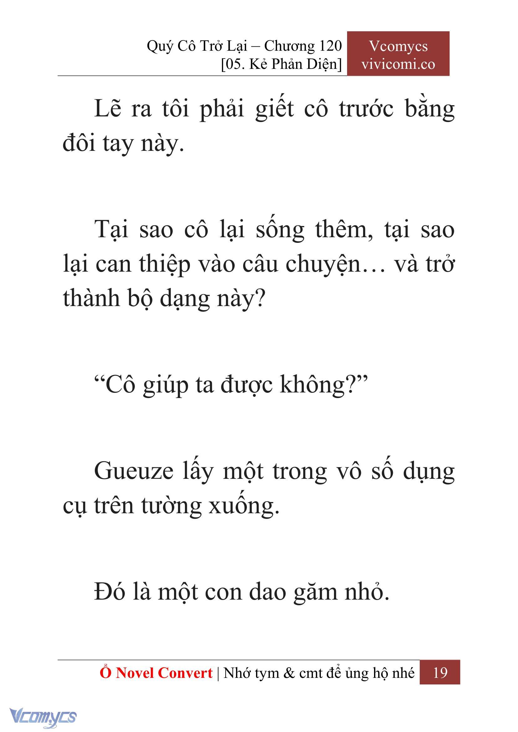[Novel] Quý Cô Trở Lại Chapter 120 - Trang 22