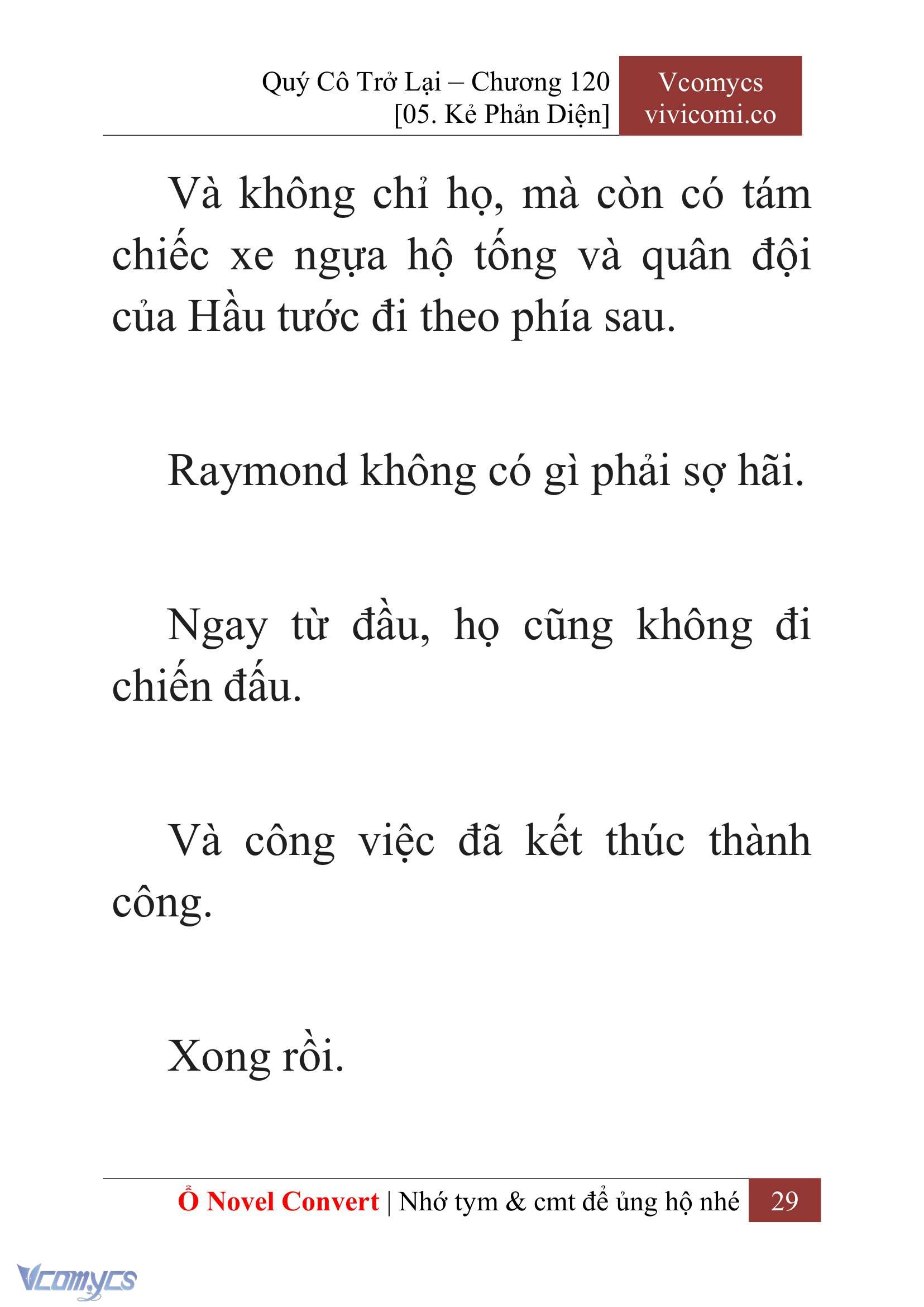 [Novel] Quý Cô Trở Lại Chapter 120 - Trang 32