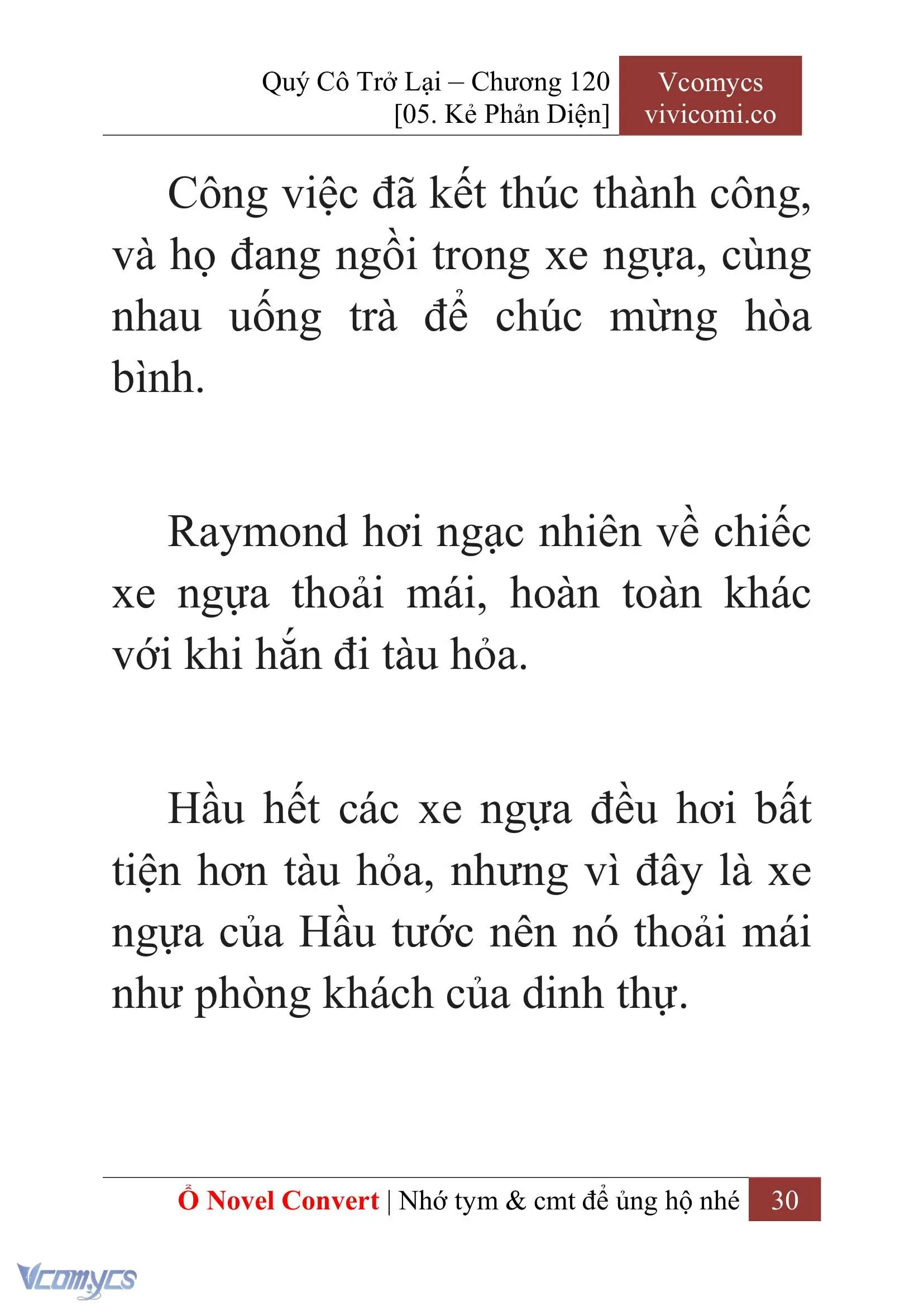 [Novel] Quý Cô Trở Lại Chapter 120 - Trang 33