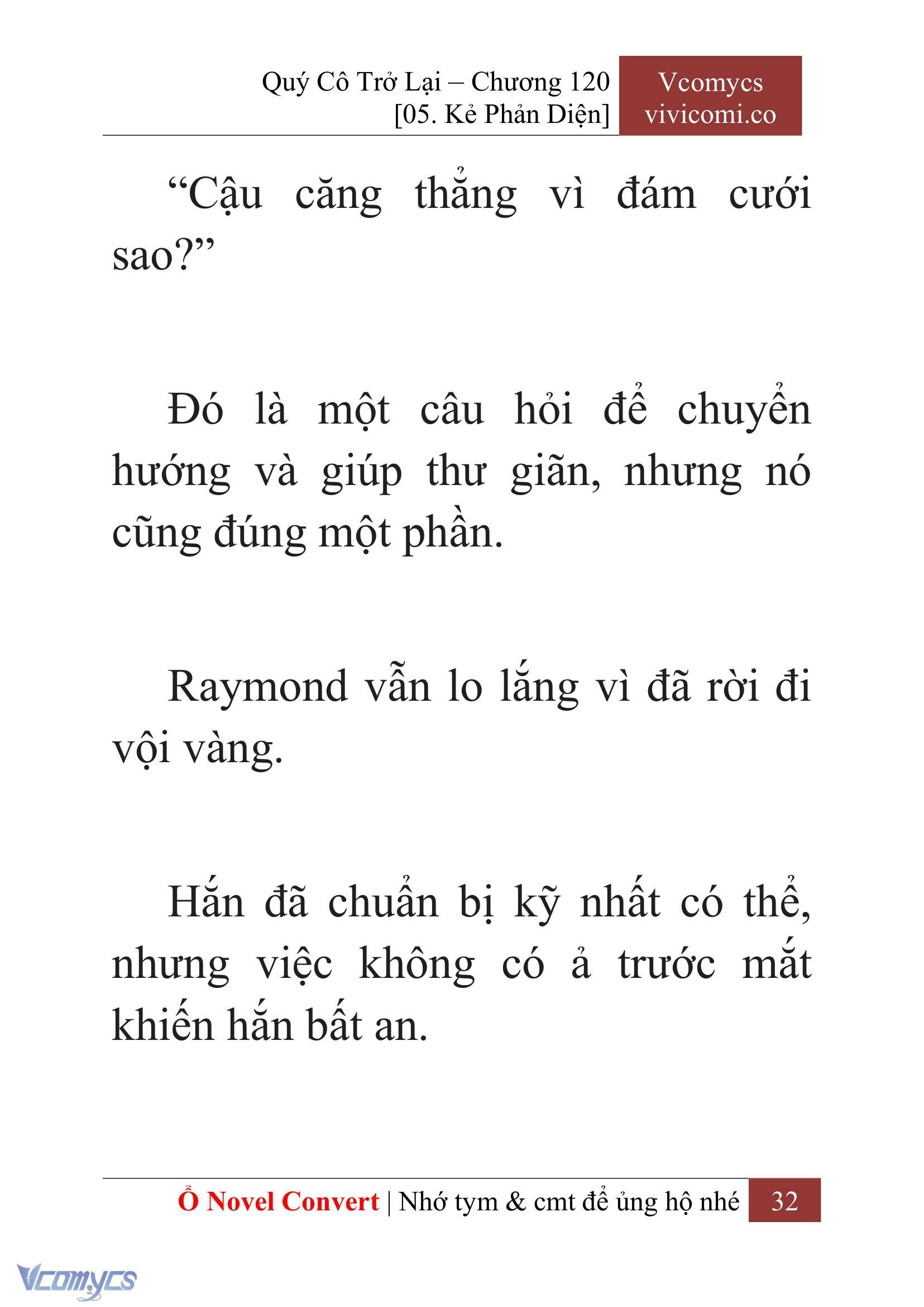 [Novel] Quý Cô Trở Lại Chapter 120 - Trang 35