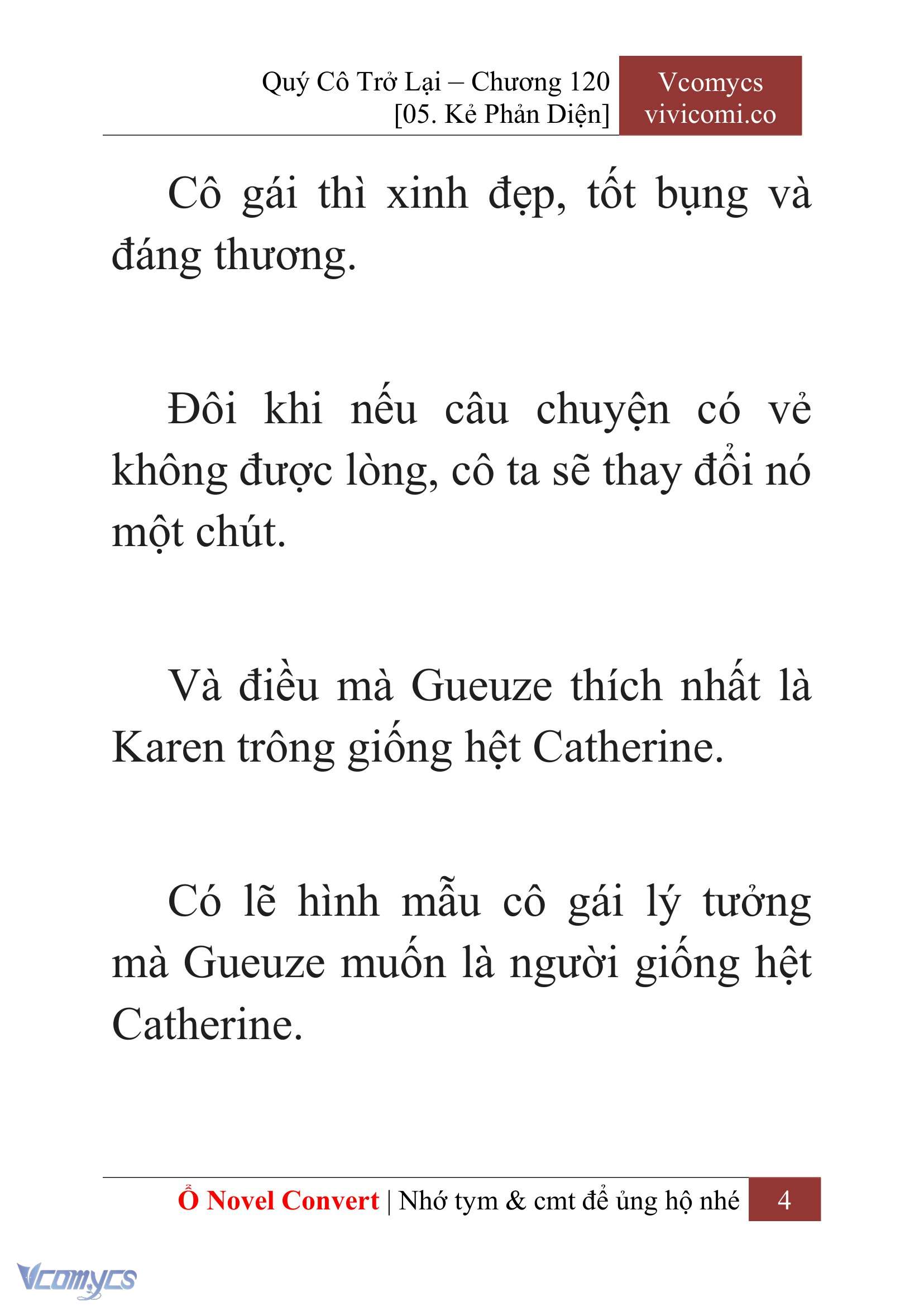 [Novel] Quý Cô Trở Lại Chapter 120 - Trang 7