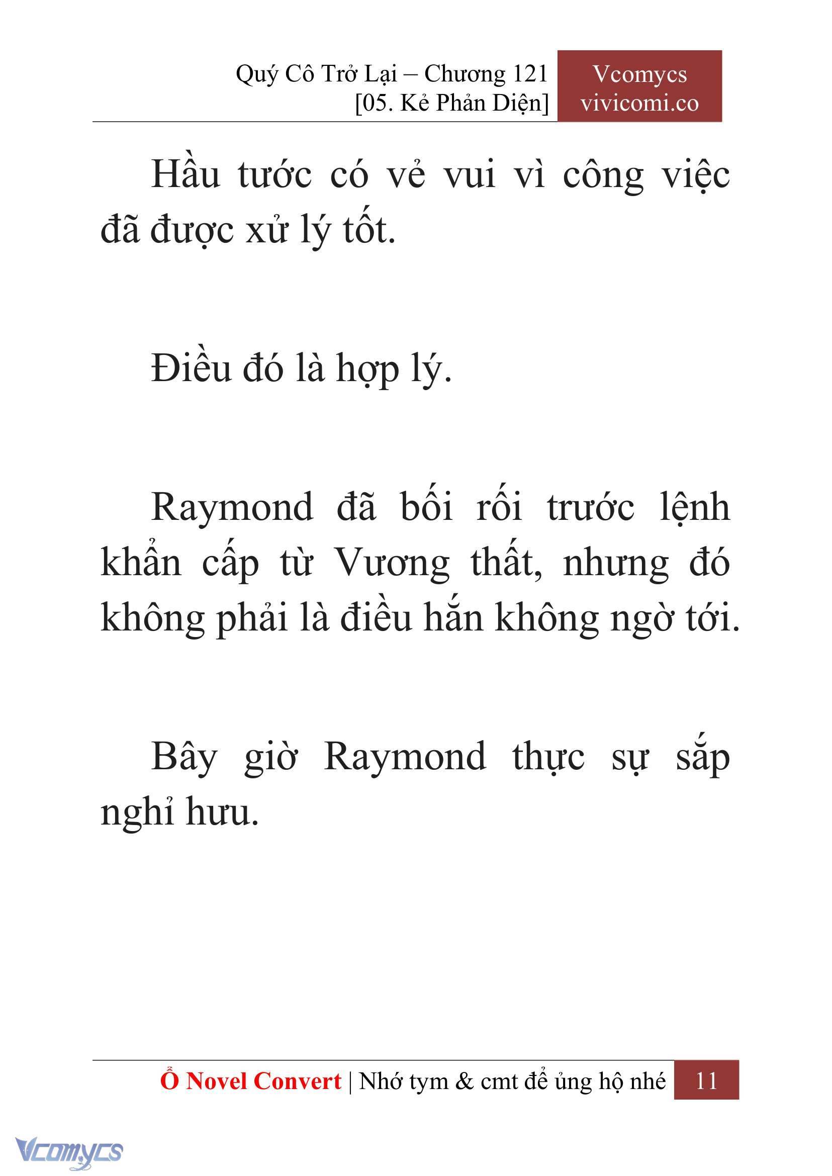 [Novel] Quý Cô Trở Lại Chapter 121 - Trang 14