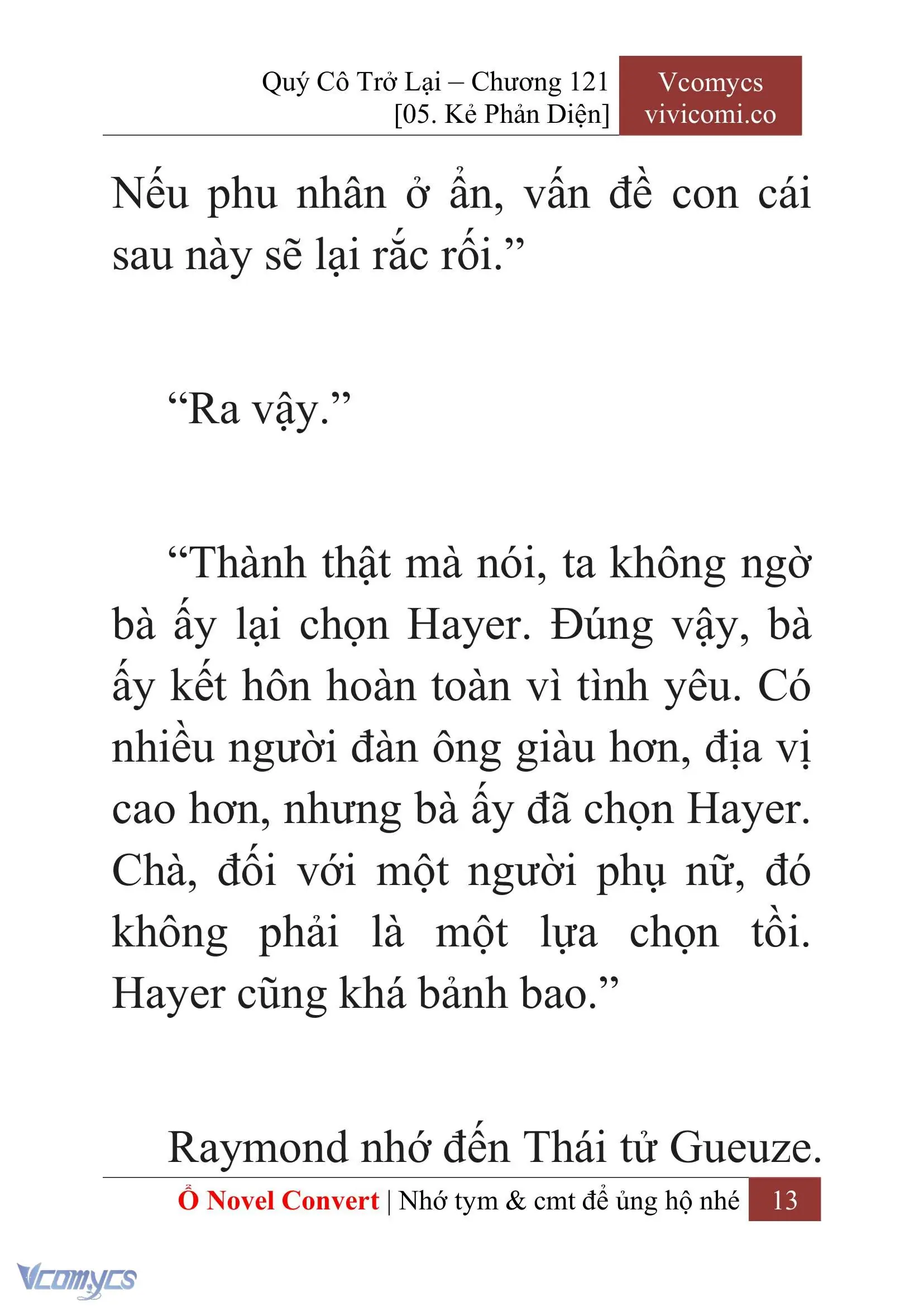 [Novel] Quý Cô Trở Lại Chapter 121 - Trang 16