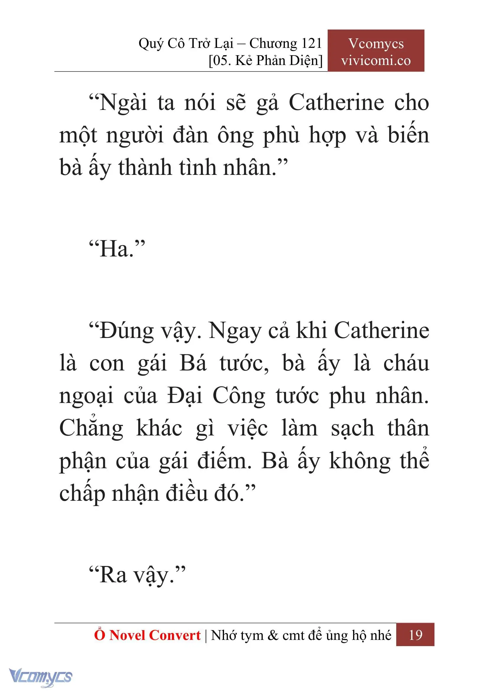 [Novel] Quý Cô Trở Lại Chapter 121 - Trang 22