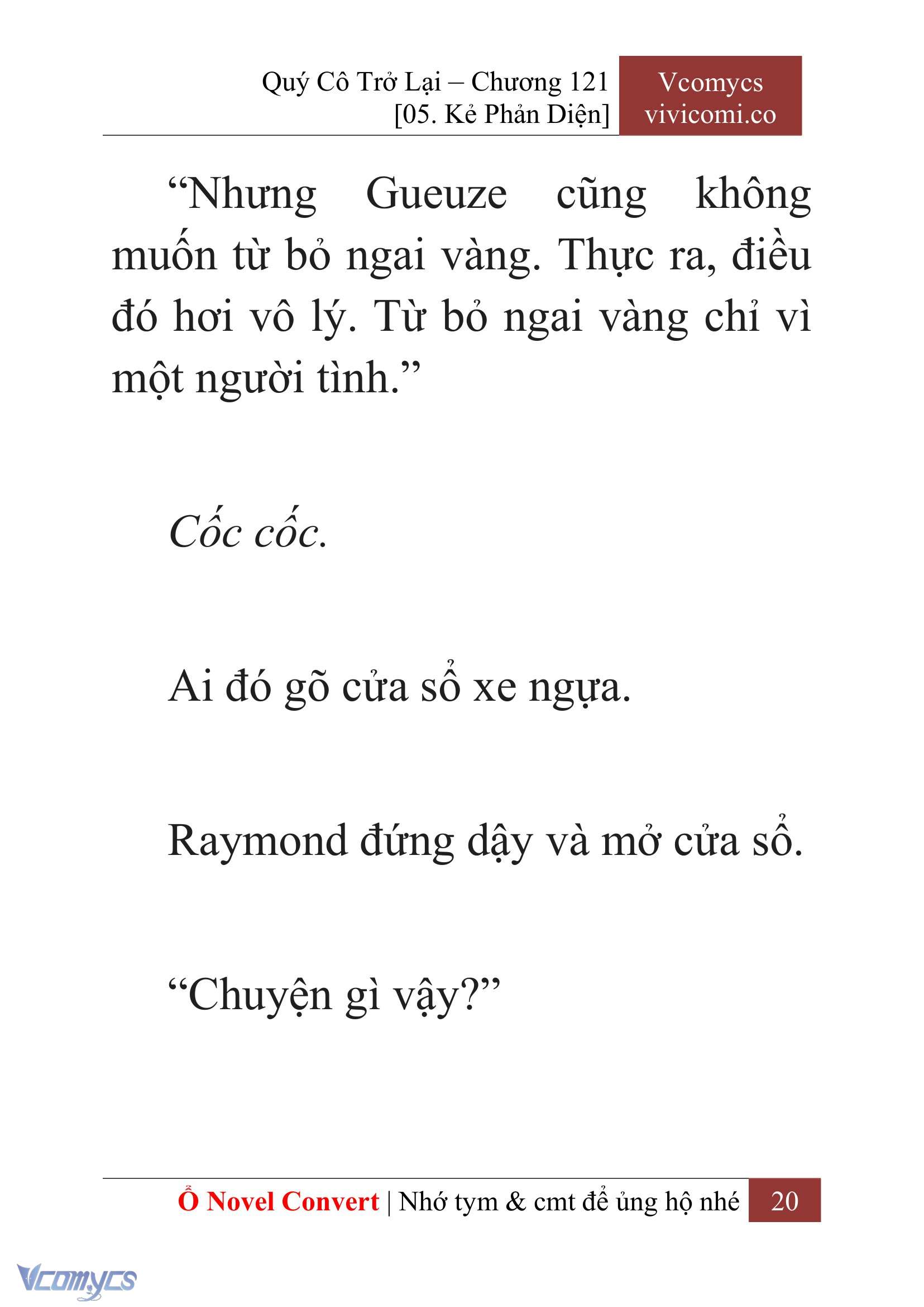 [Novel] Quý Cô Trở Lại Chapter 121 - Trang 23