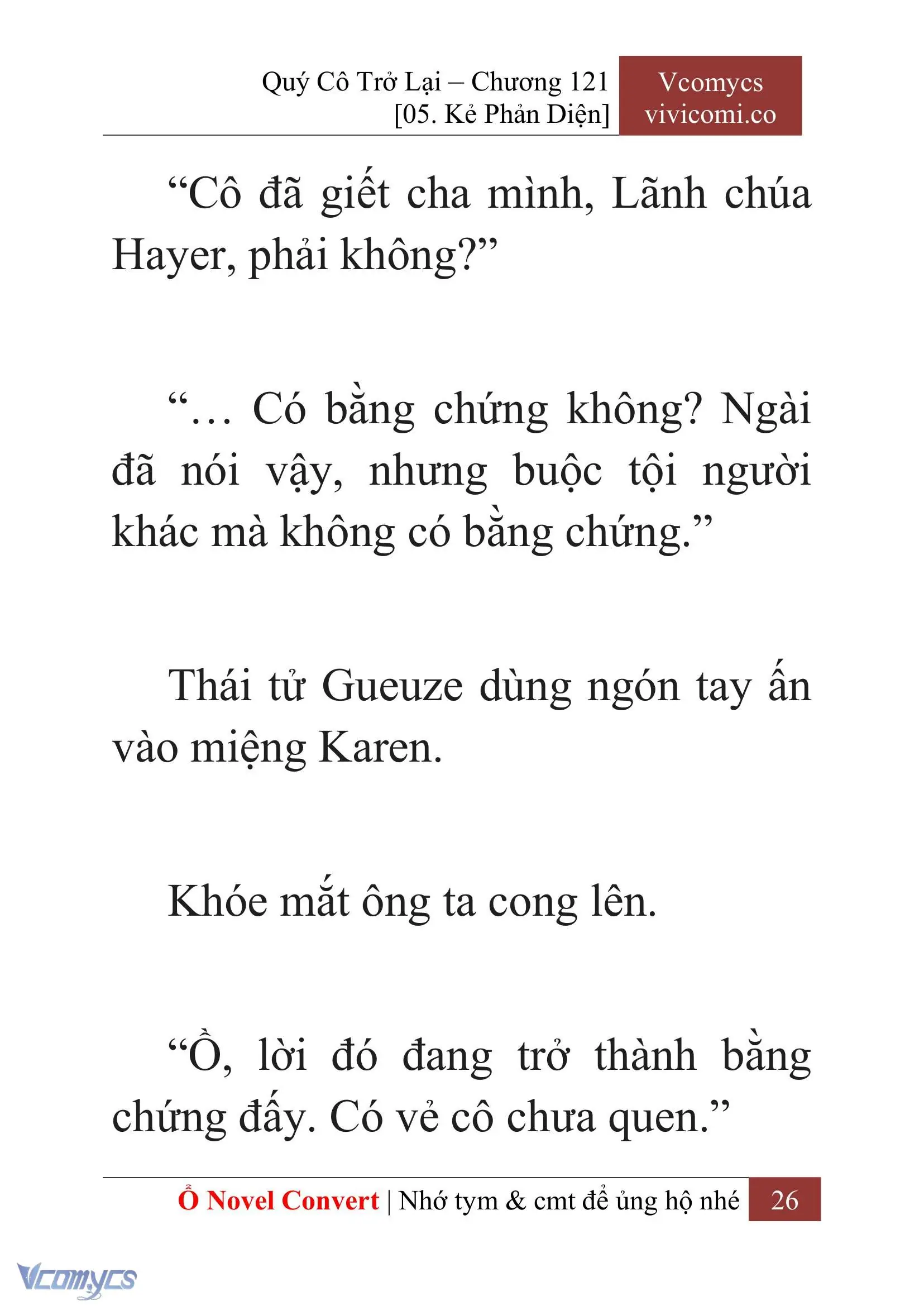 [Novel] Quý Cô Trở Lại Chapter 121 - Trang 29