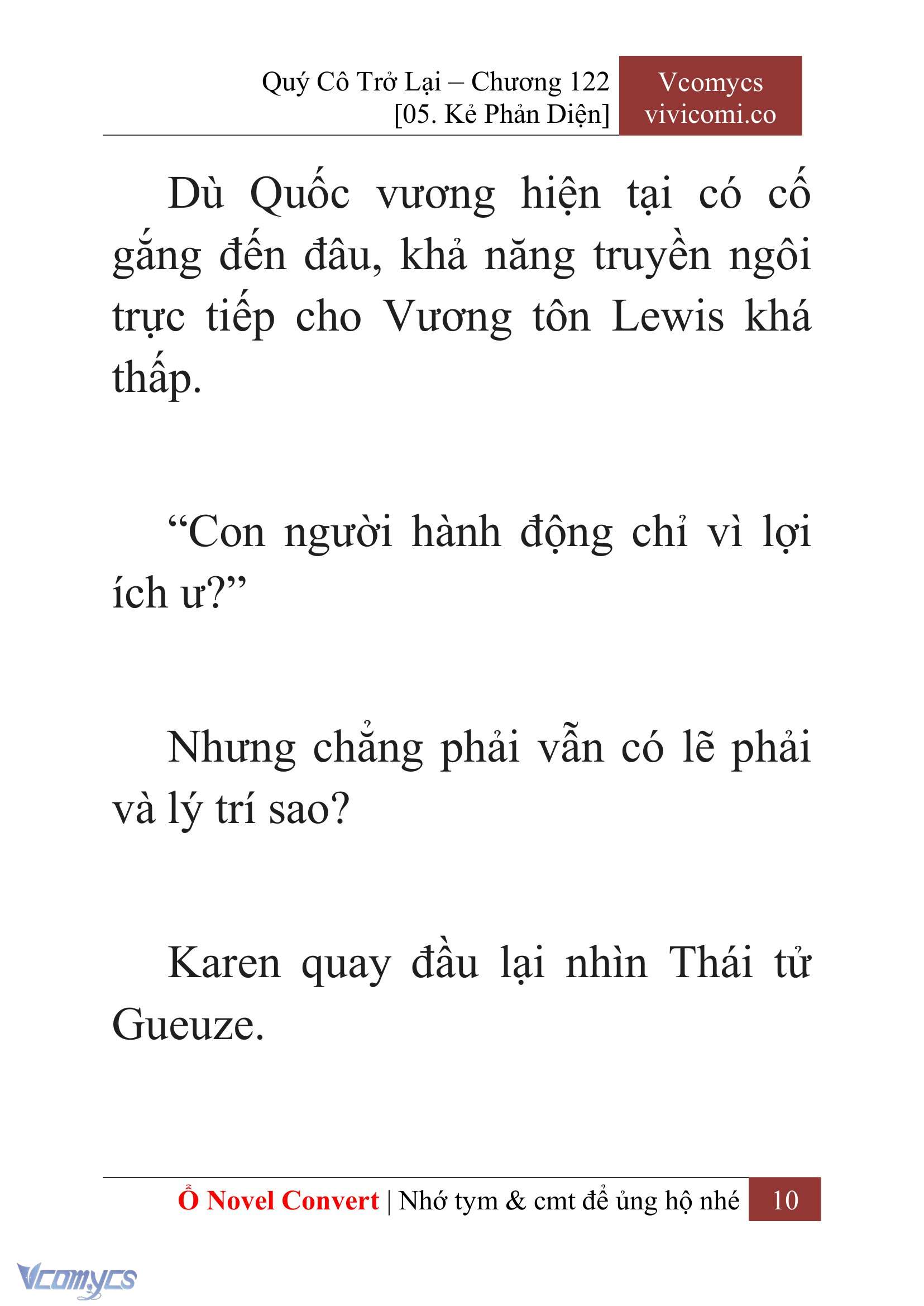 [Novel] Quý Cô Trở Lại Chapter 122 - Trang 13
