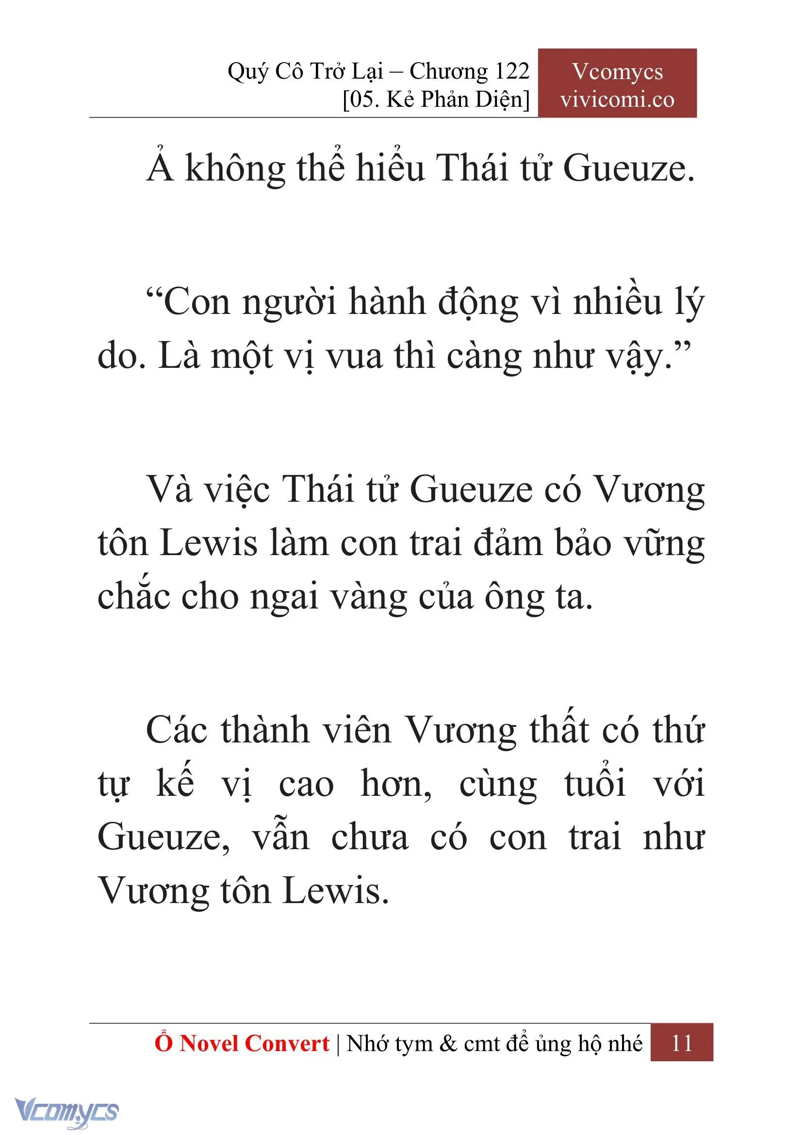 [Novel] Quý Cô Trở Lại Chapter 122 - Trang 14