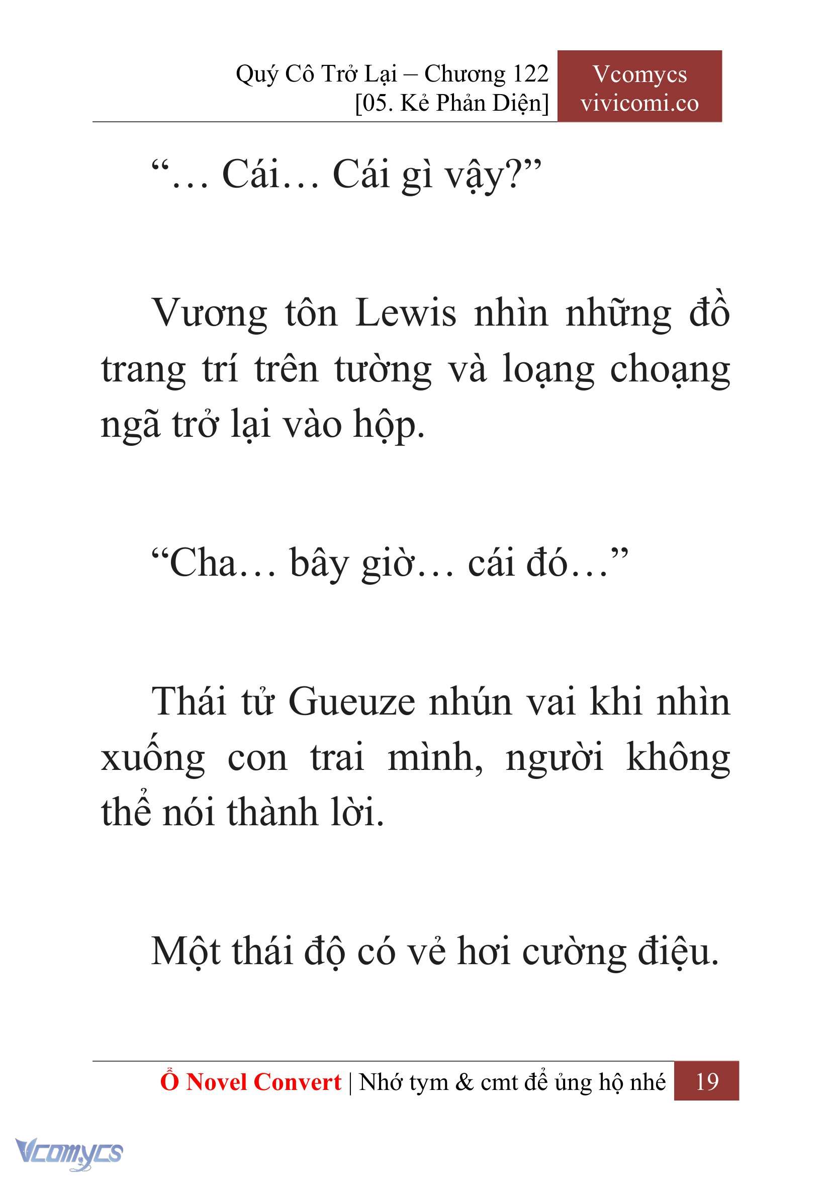 [Novel] Quý Cô Trở Lại Chapter 122 - Trang 22
