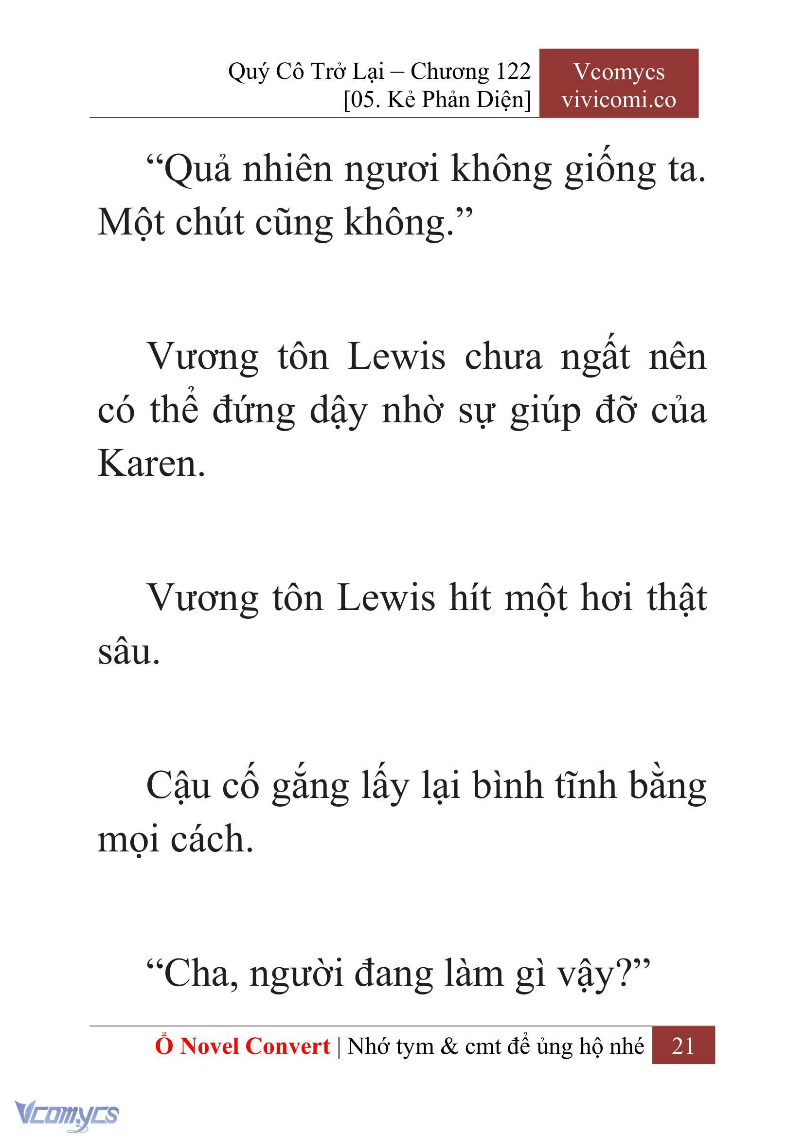 [Novel] Quý Cô Trở Lại Chapter 122 - Trang 24