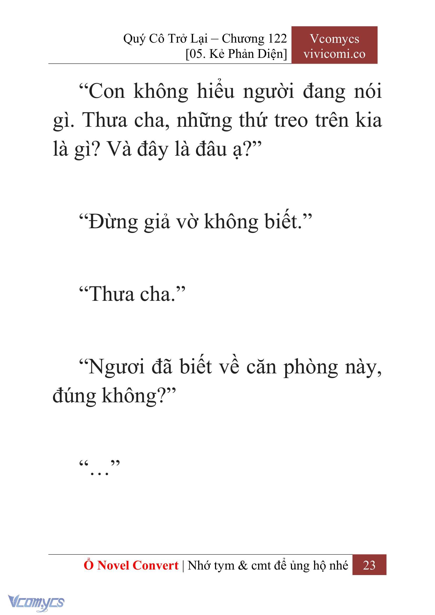 [Novel] Quý Cô Trở Lại Chapter 122 - Trang 26