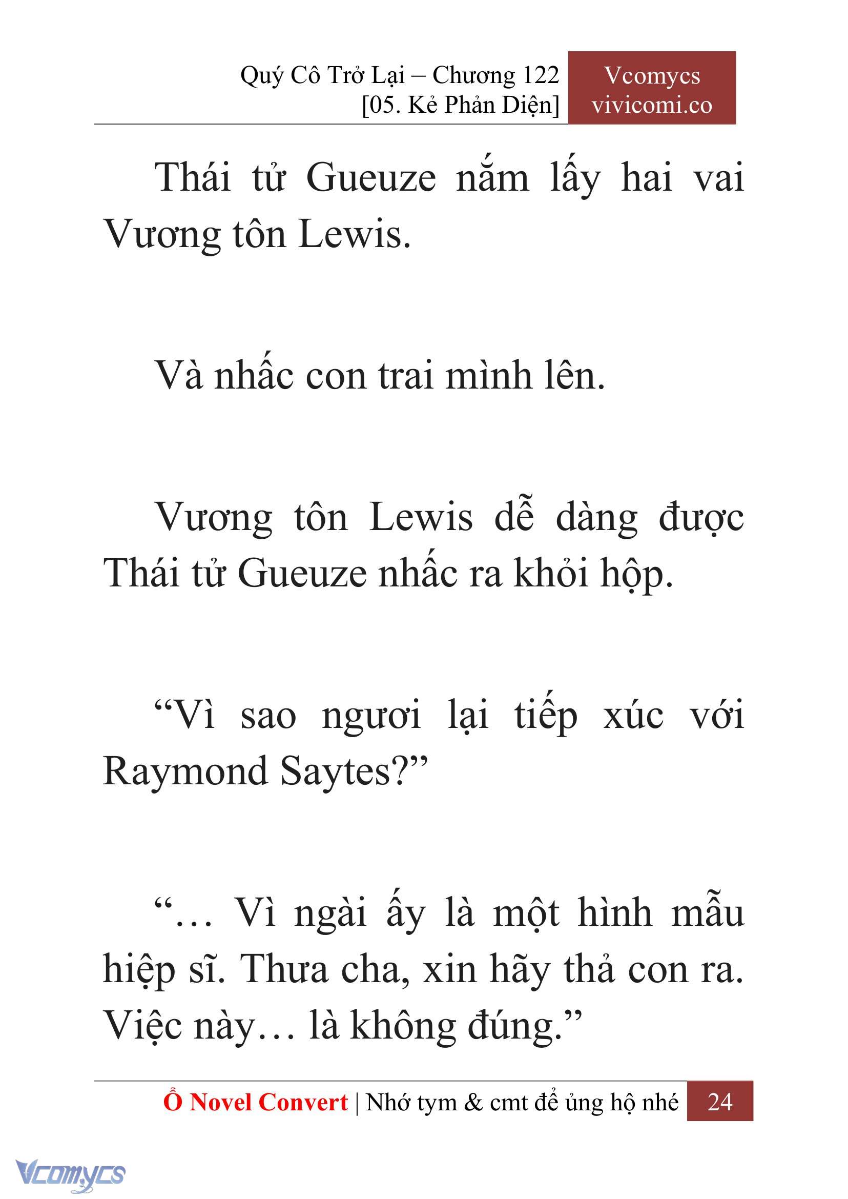 [Novel] Quý Cô Trở Lại Chapter 122 - Trang 27