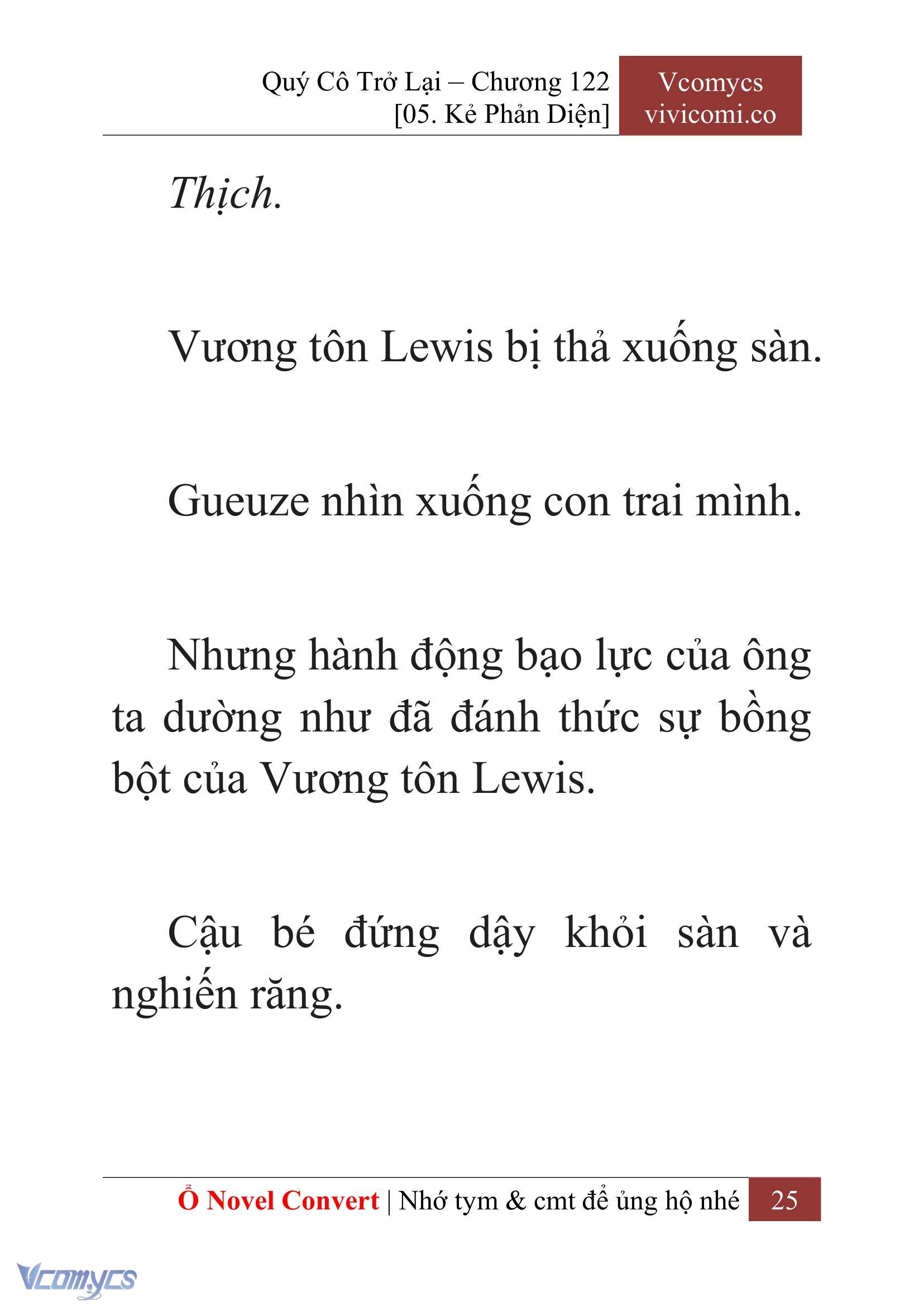 [Novel] Quý Cô Trở Lại Chapter 122 - Trang 28