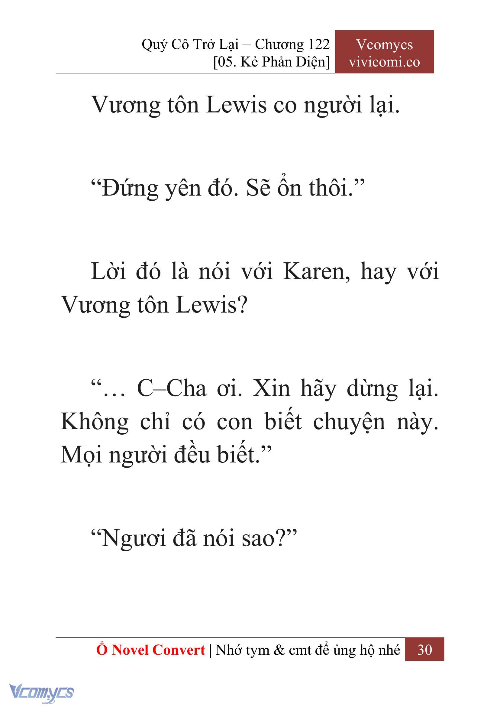 [Novel] Quý Cô Trở Lại Chapter 122 - Trang 33