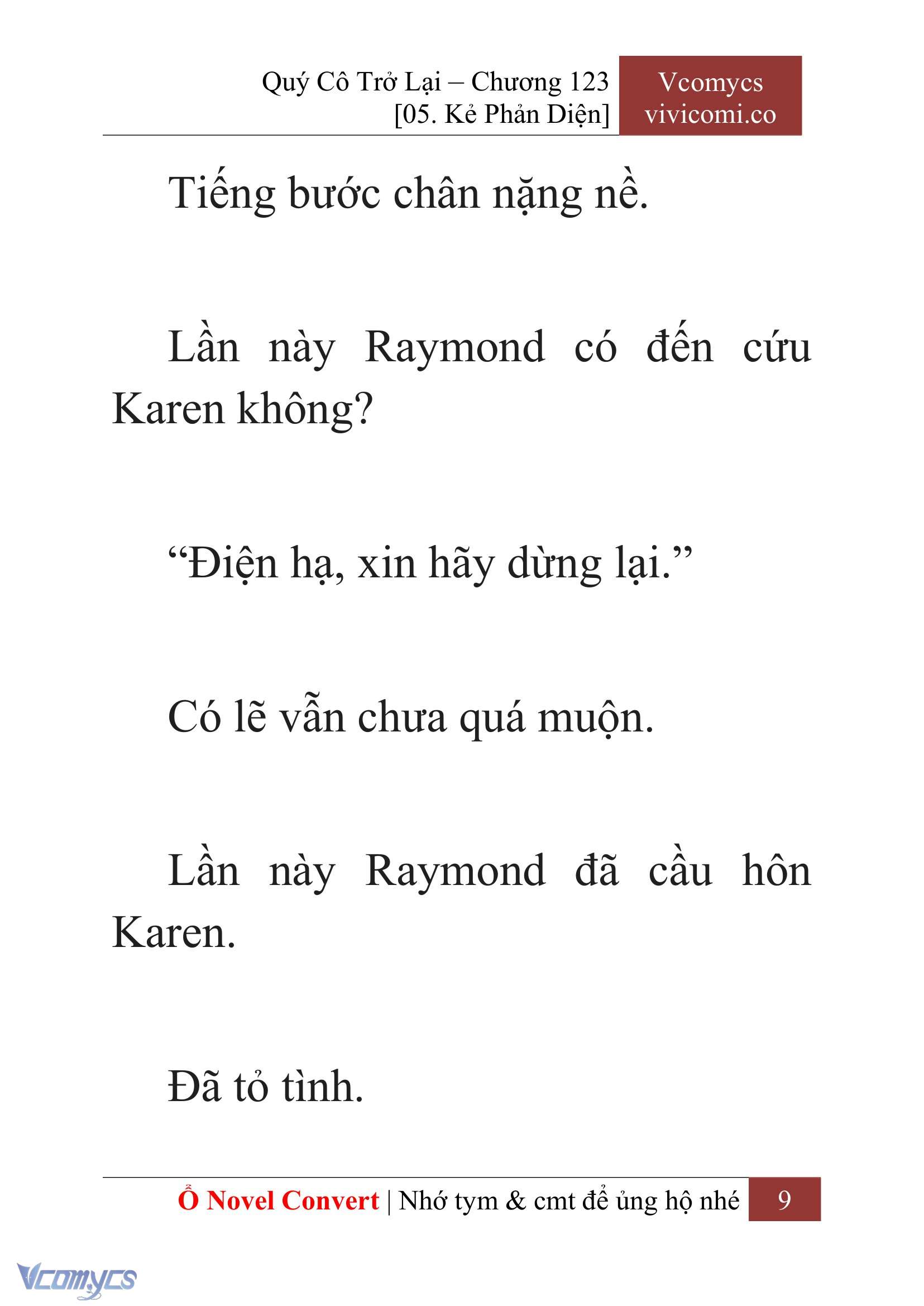 [Novel] Quý Cô Trở Lại Chapter 123 - Trang 12