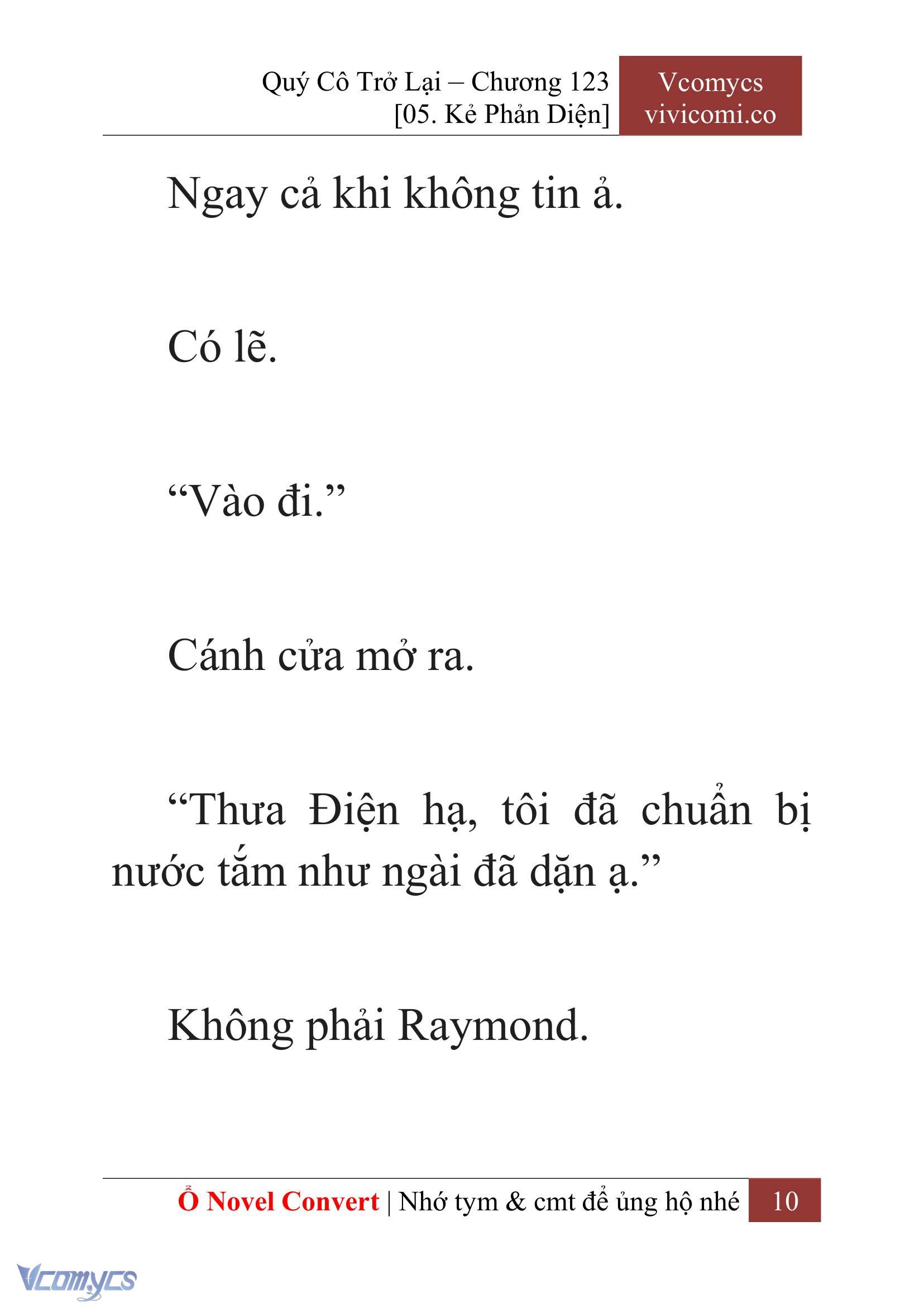 [Novel] Quý Cô Trở Lại Chapter 123 - Trang 13