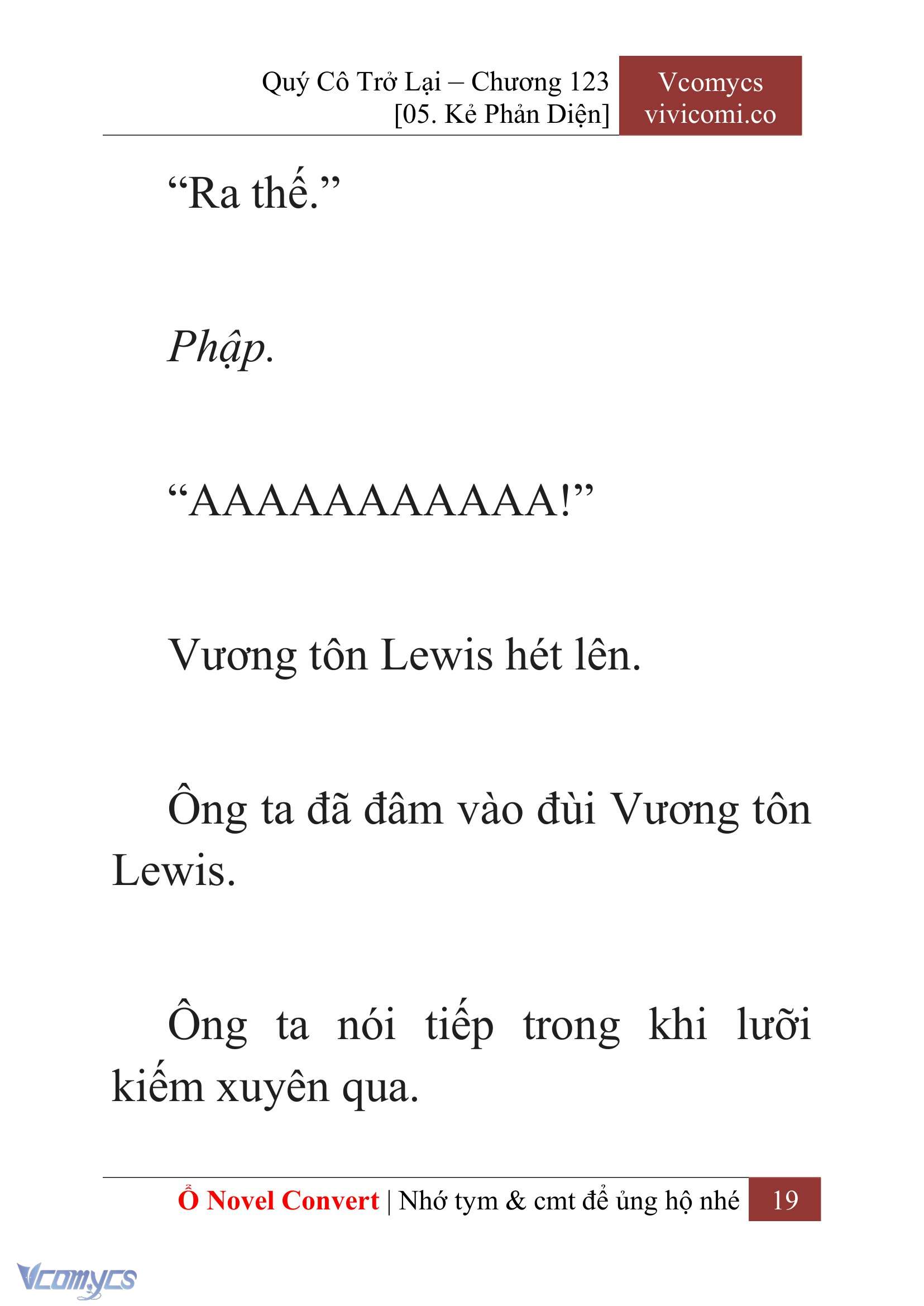 [Novel] Quý Cô Trở Lại Chapter 123 - Trang 22