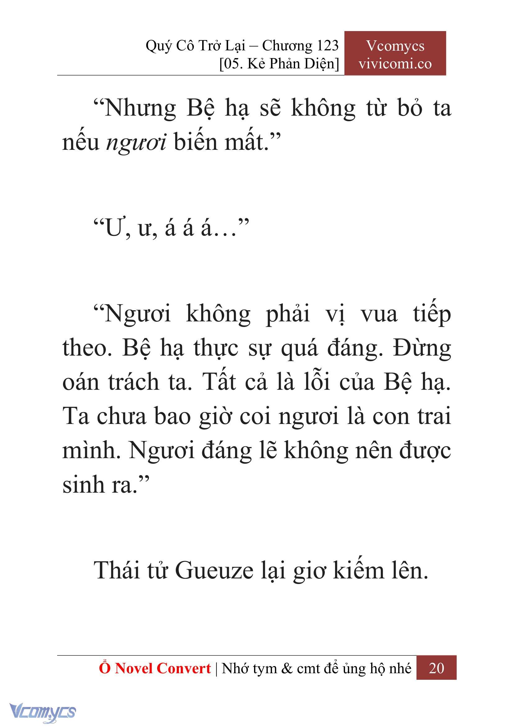 [Novel] Quý Cô Trở Lại Chapter 123 - Trang 23