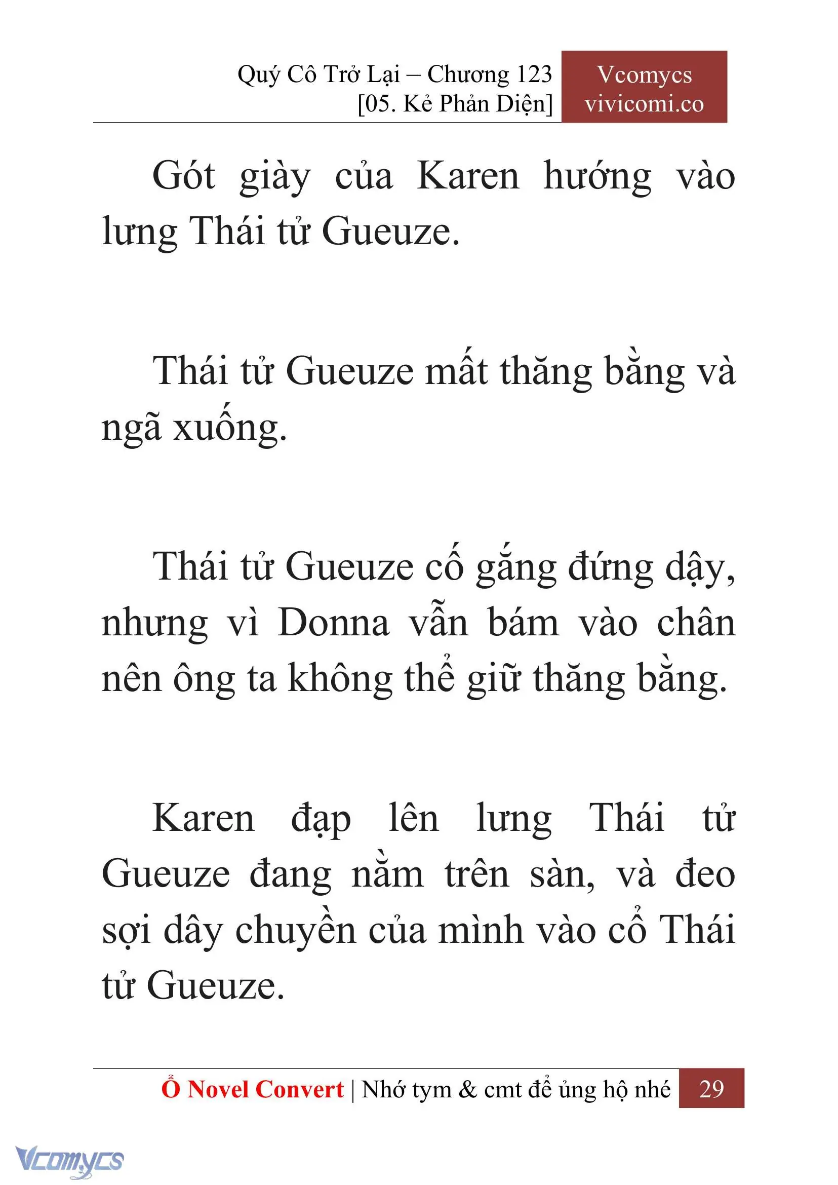 [Novel] Quý Cô Trở Lại Chapter 123 - Trang 32