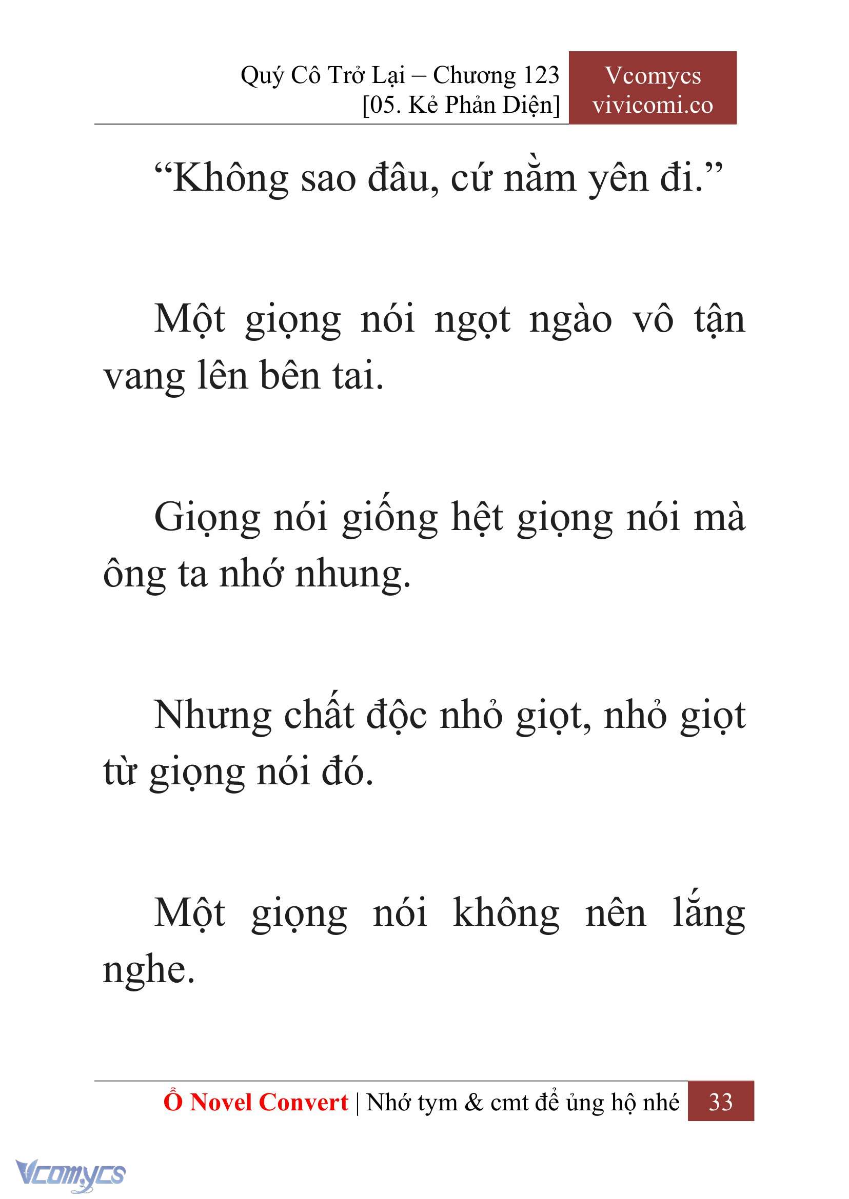 [Novel] Quý Cô Trở Lại Chapter 123 - Trang 36