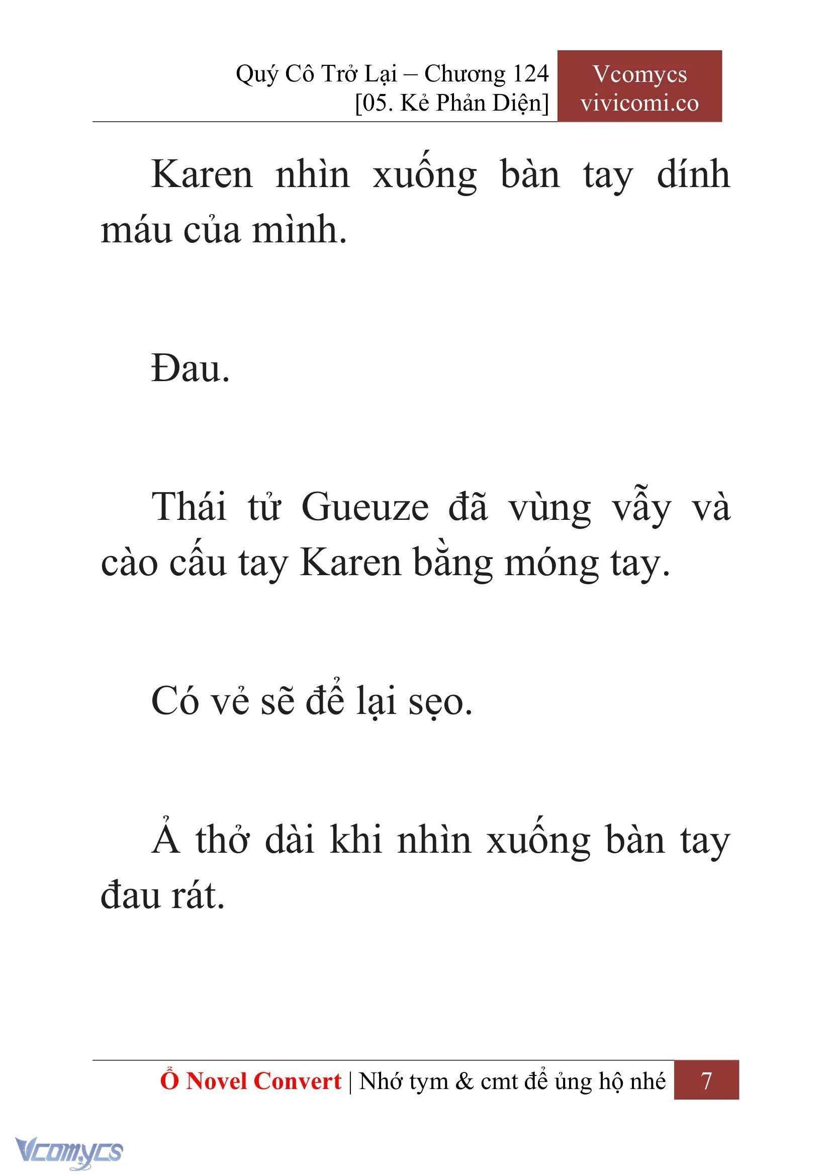 [Novel] Quý Cô Trở Lại Chapter 124 - Trang 10