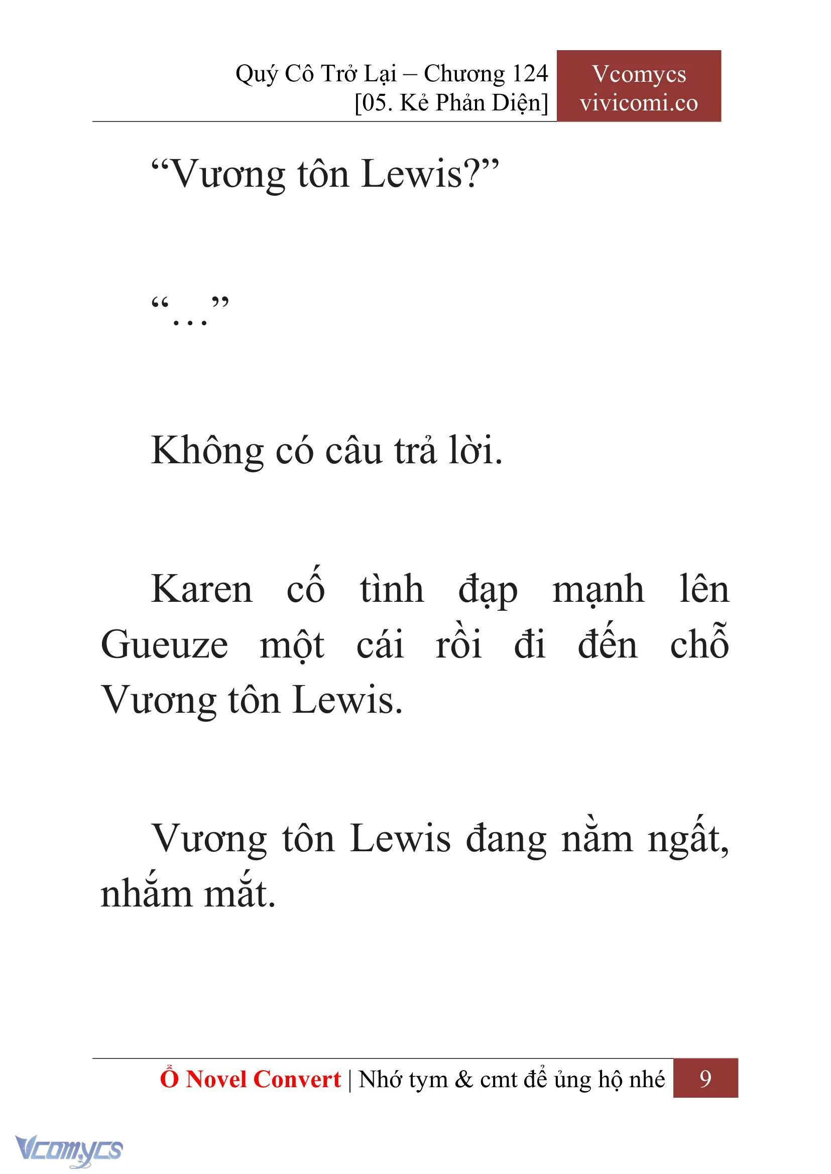 [Novel] Quý Cô Trở Lại Chapter 124 - Trang 12
