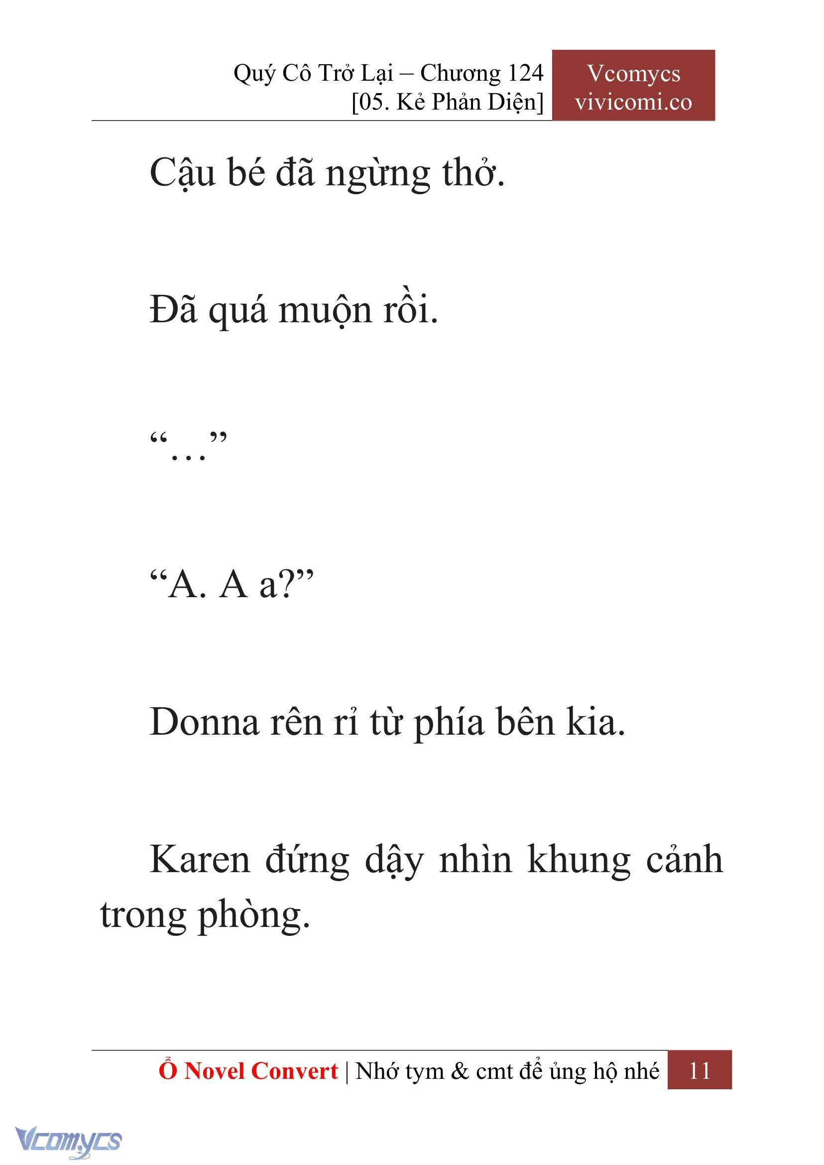 [Novel] Quý Cô Trở Lại Chapter 124 - Trang 14