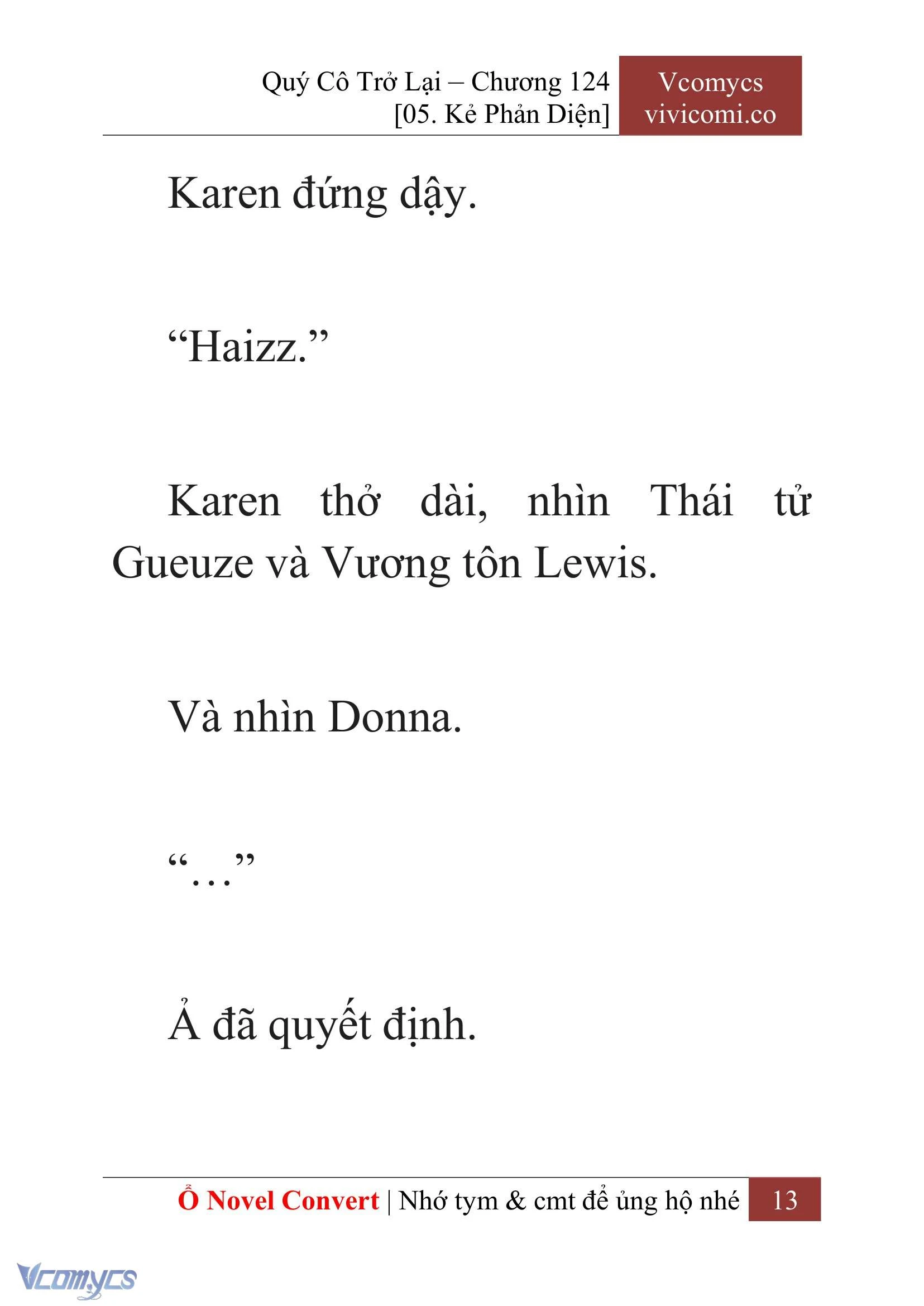 [Novel] Quý Cô Trở Lại Chapter 124 - Trang 16