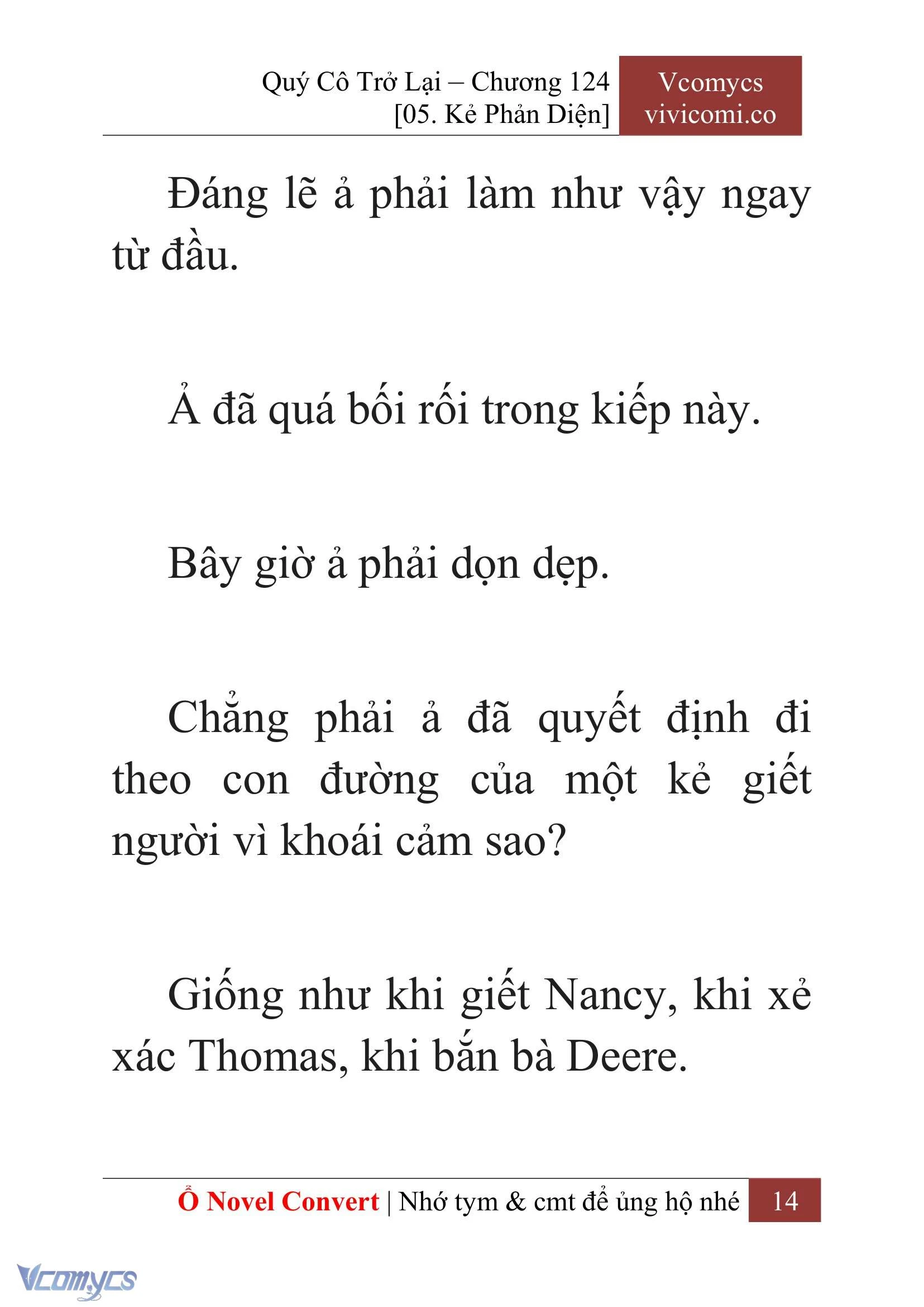 [Novel] Quý Cô Trở Lại Chapter 124 - Trang 17