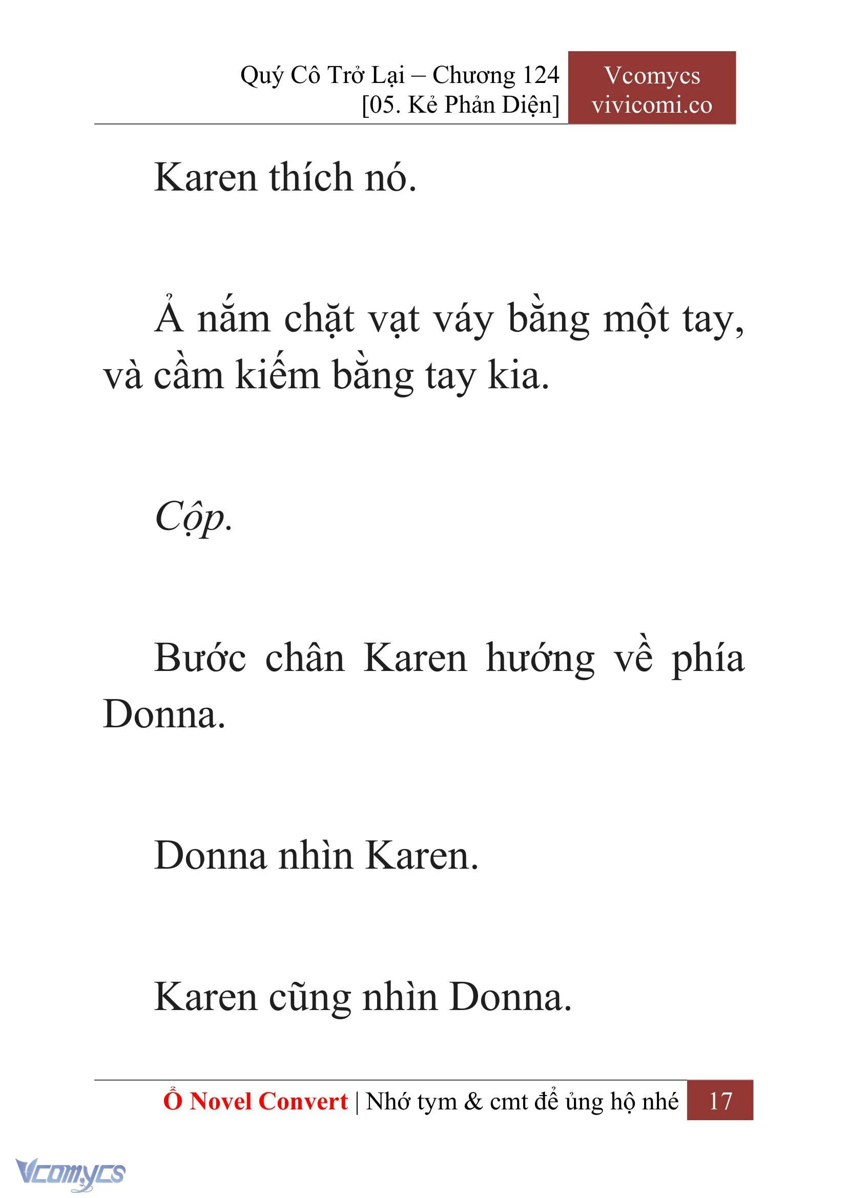 [Novel] Quý Cô Trở Lại Chapter 124 - Trang 20