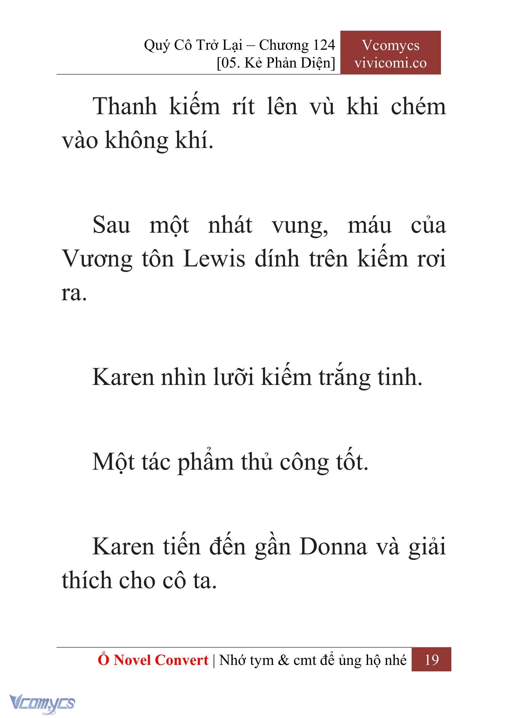 [Novel] Quý Cô Trở Lại Chapter 124 - Trang 22