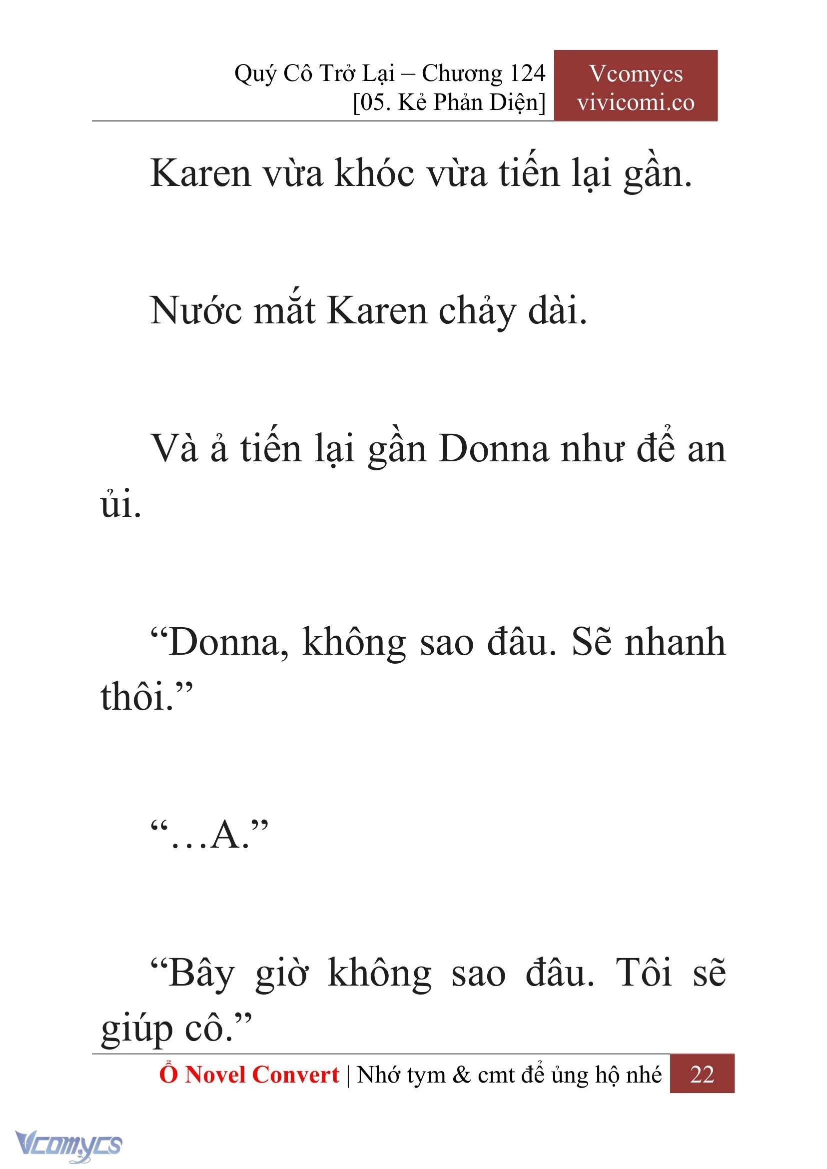 [Novel] Quý Cô Trở Lại Chapter 124 - Trang 25