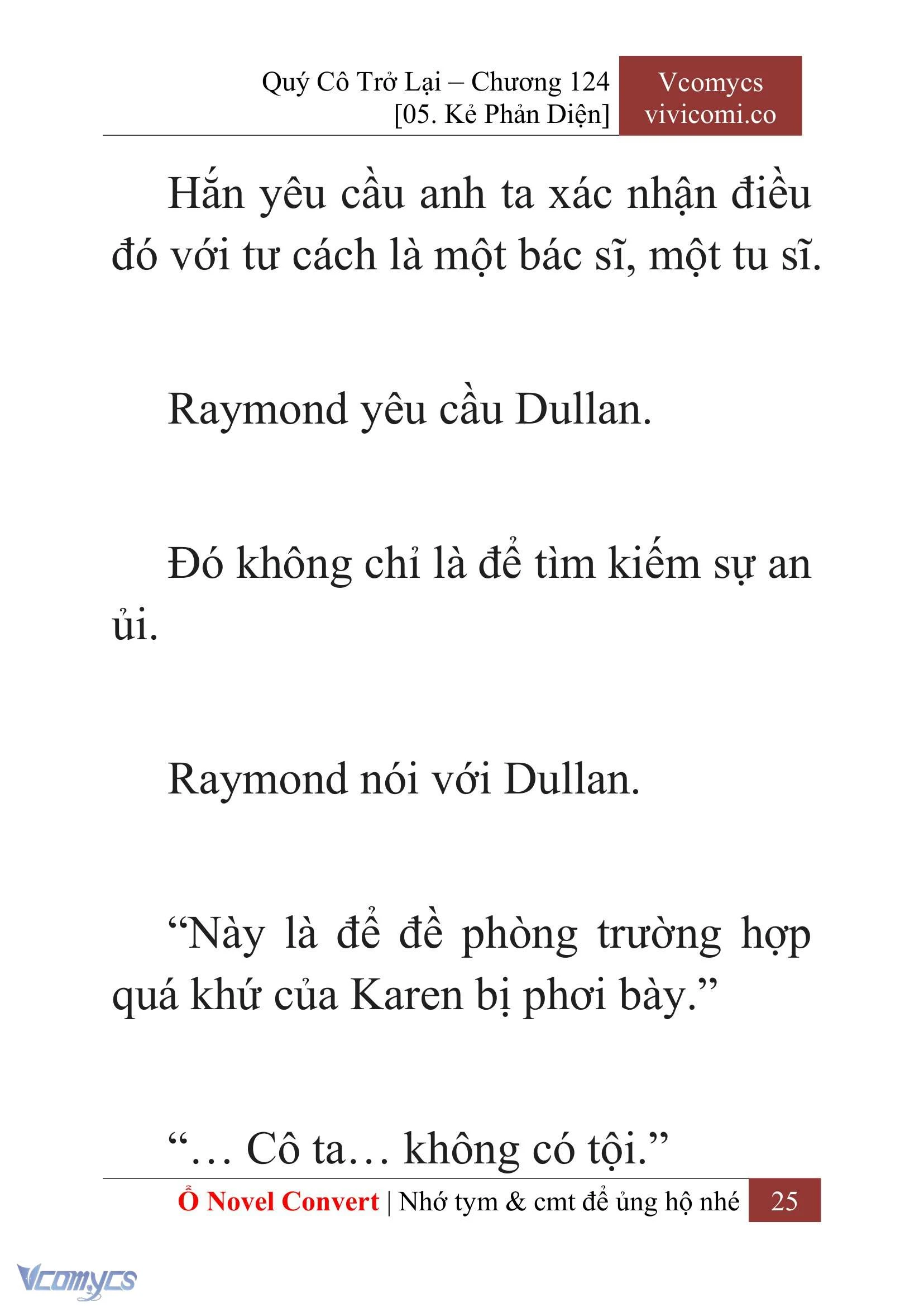 [Novel] Quý Cô Trở Lại Chapter 124 - Trang 28