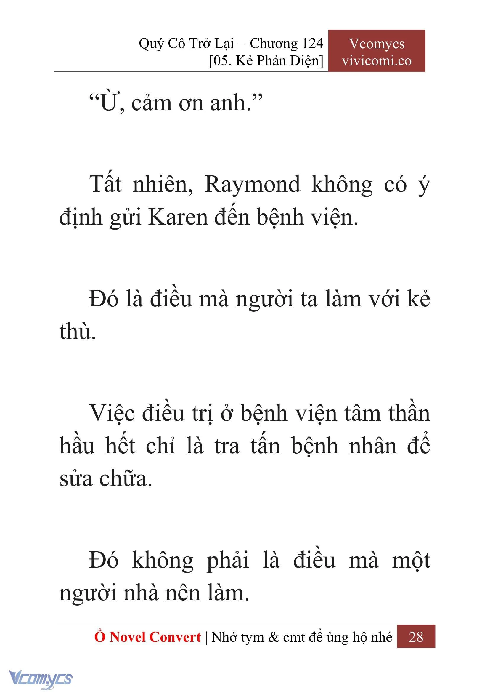 [Novel] Quý Cô Trở Lại Chapter 124 - Trang 31