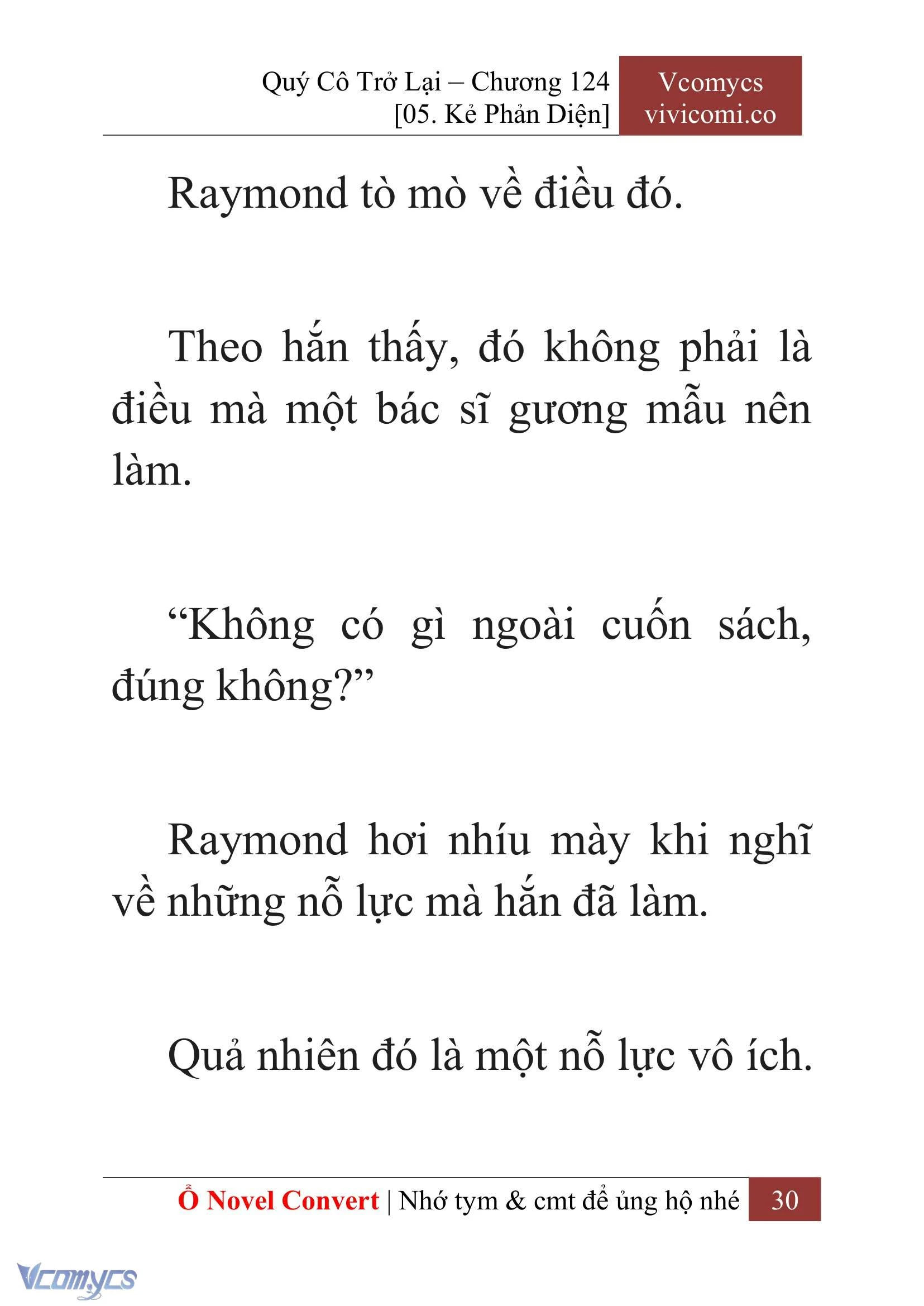 [Novel] Quý Cô Trở Lại Chapter 124 - Trang 33