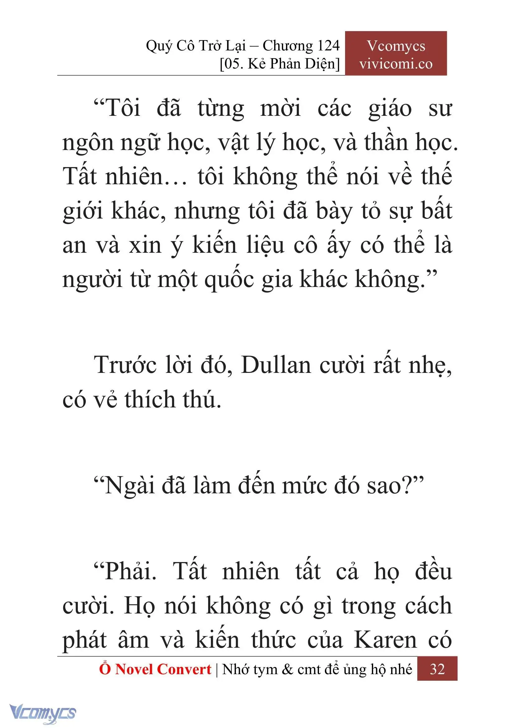 [Novel] Quý Cô Trở Lại Chapter 124 - Trang 35