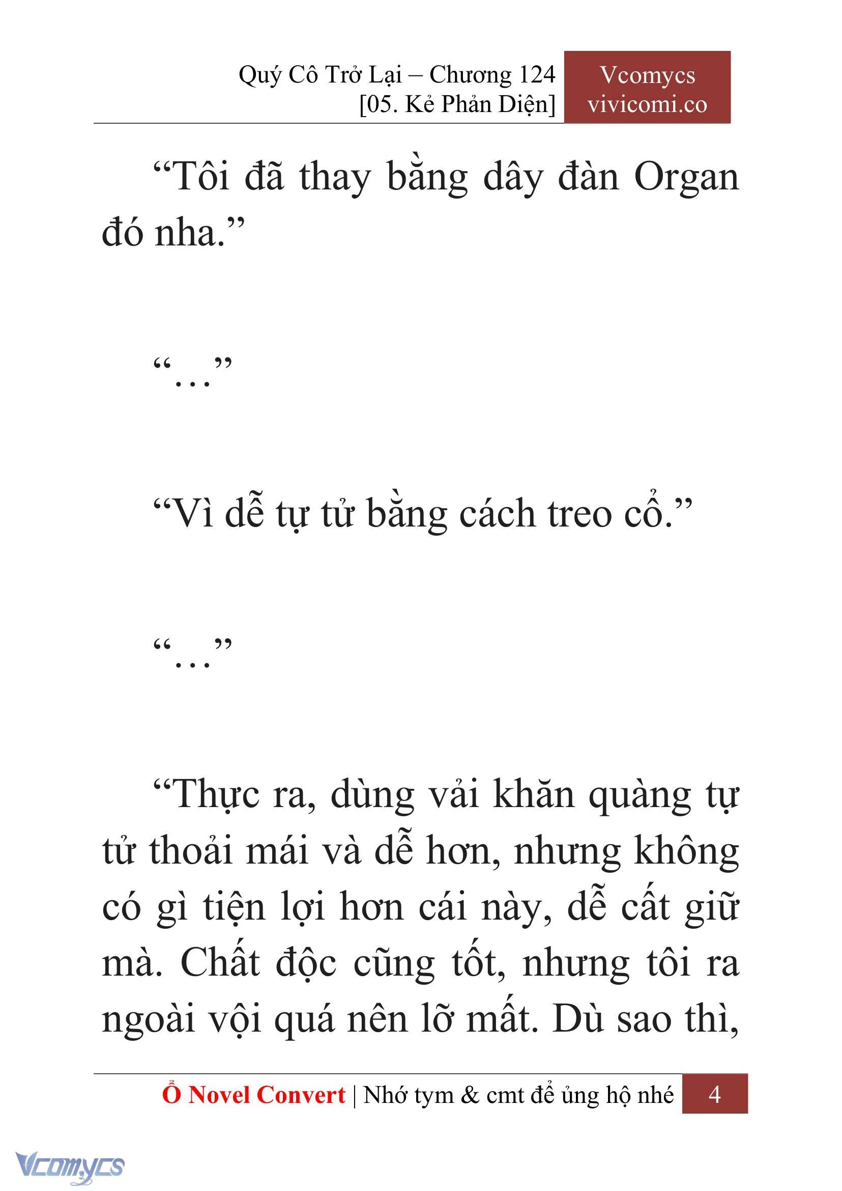 [Novel] Quý Cô Trở Lại Chapter 124 - Trang 7