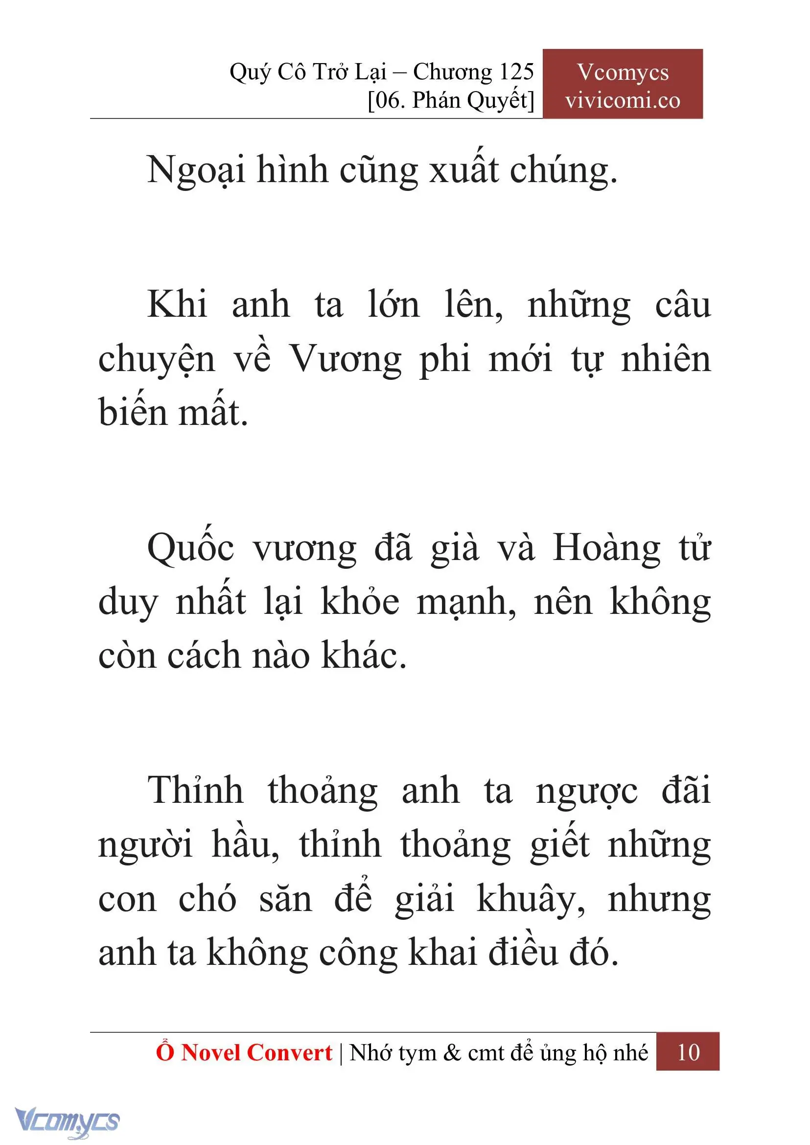 [Novel] Quý Cô Trở Lại Chapter 125 - Trang 13