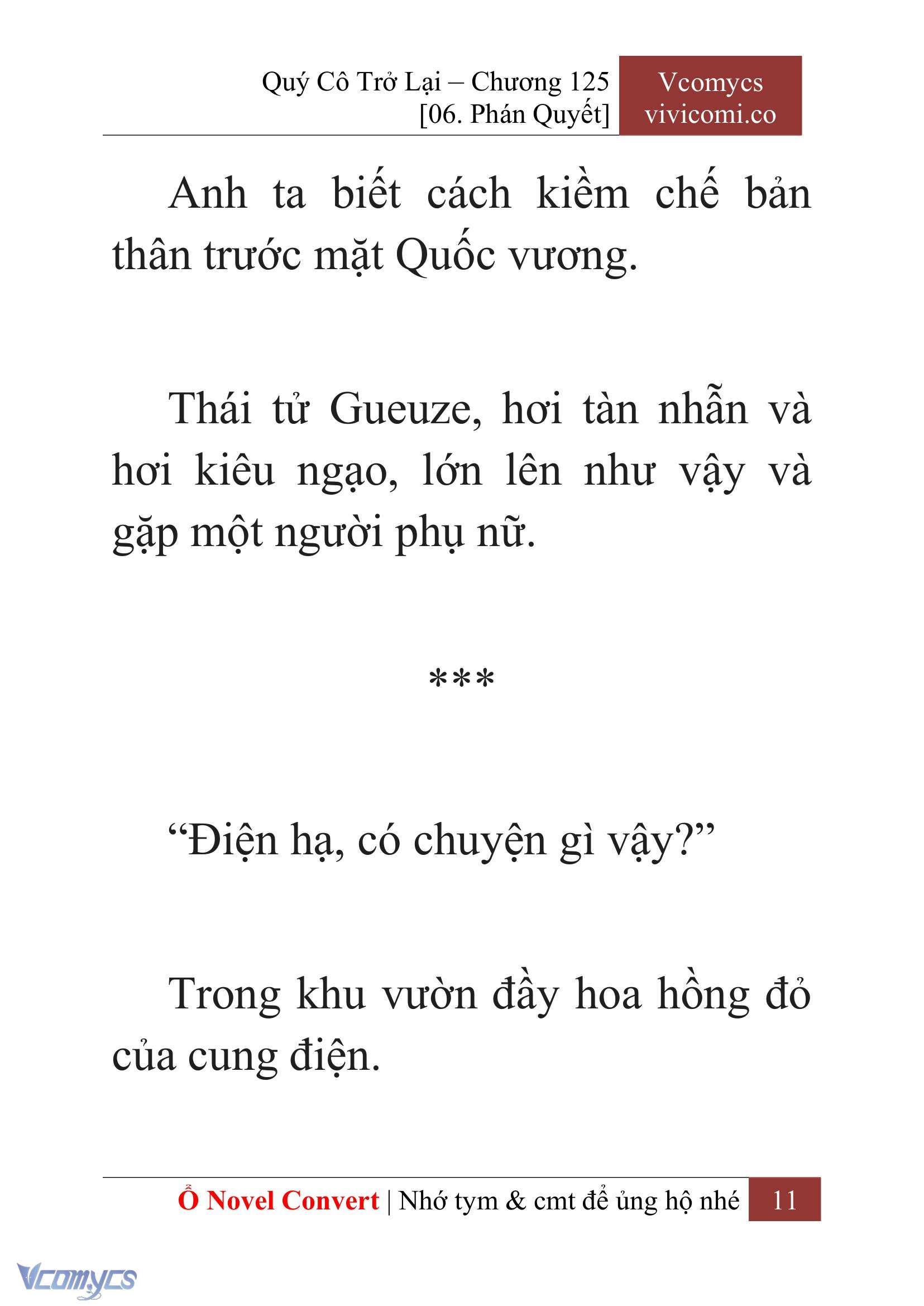 [Novel] Quý Cô Trở Lại Chapter 125 - Trang 14