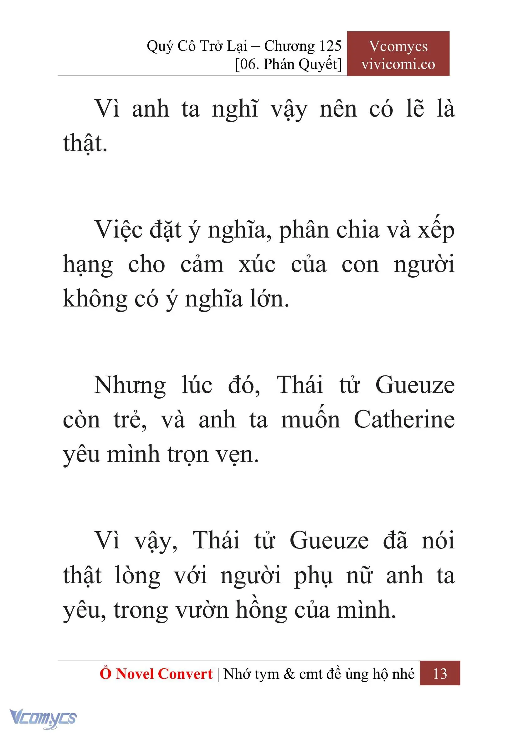 [Novel] Quý Cô Trở Lại Chapter 125 - Trang 16