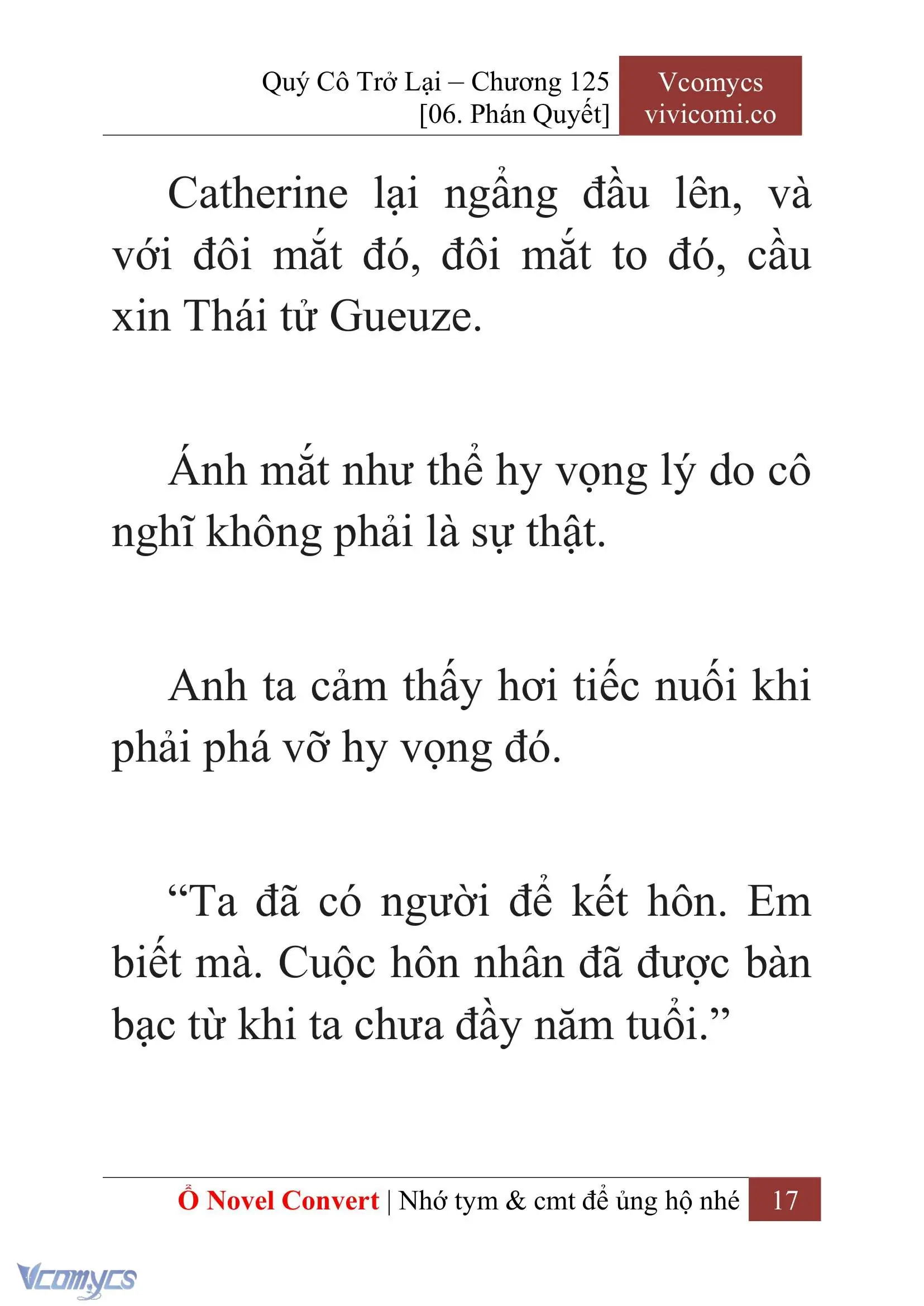 [Novel] Quý Cô Trở Lại Chapter 125 - Trang 20